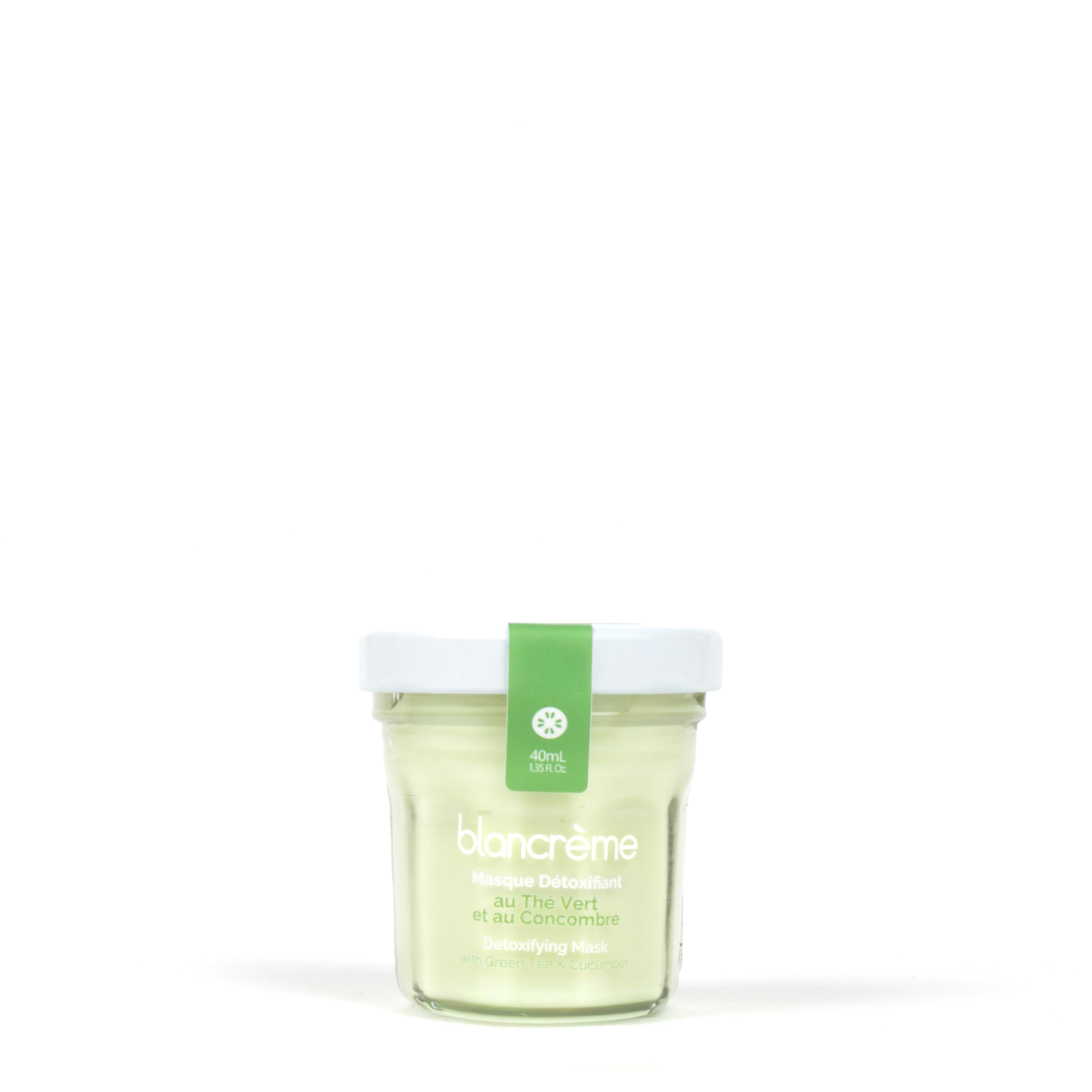 Masque détoxifiant - Thé vert & Concombre