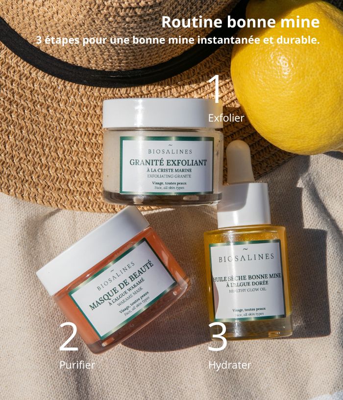 Masque de beauté à l’algue wakamé