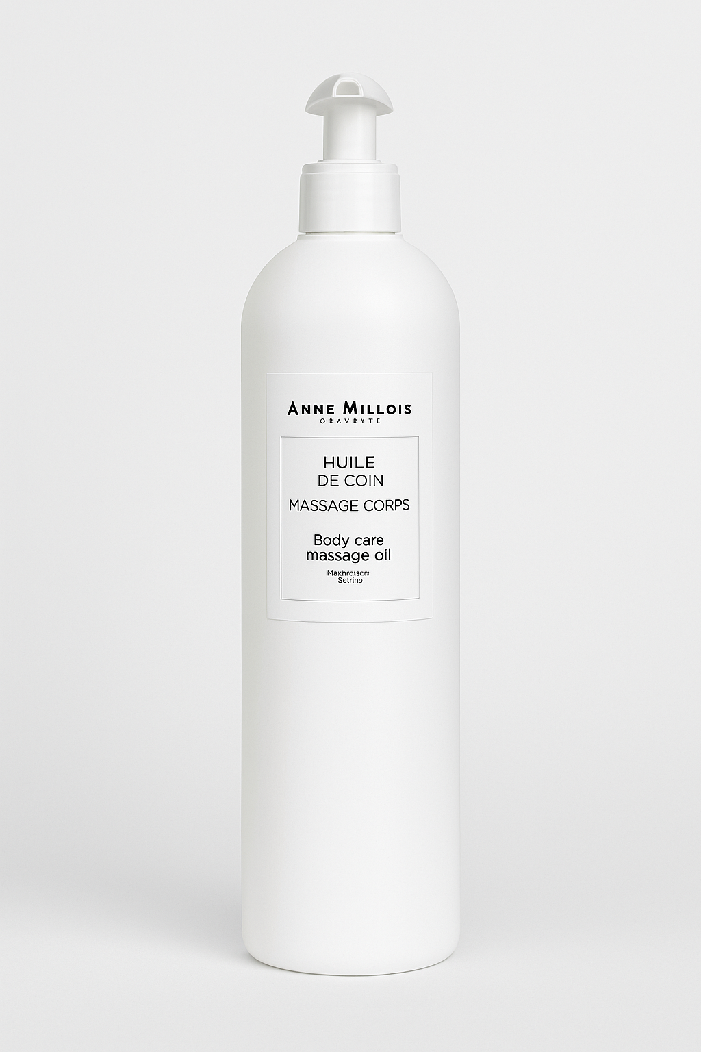 HUILE DE SOIN FACIALISTE