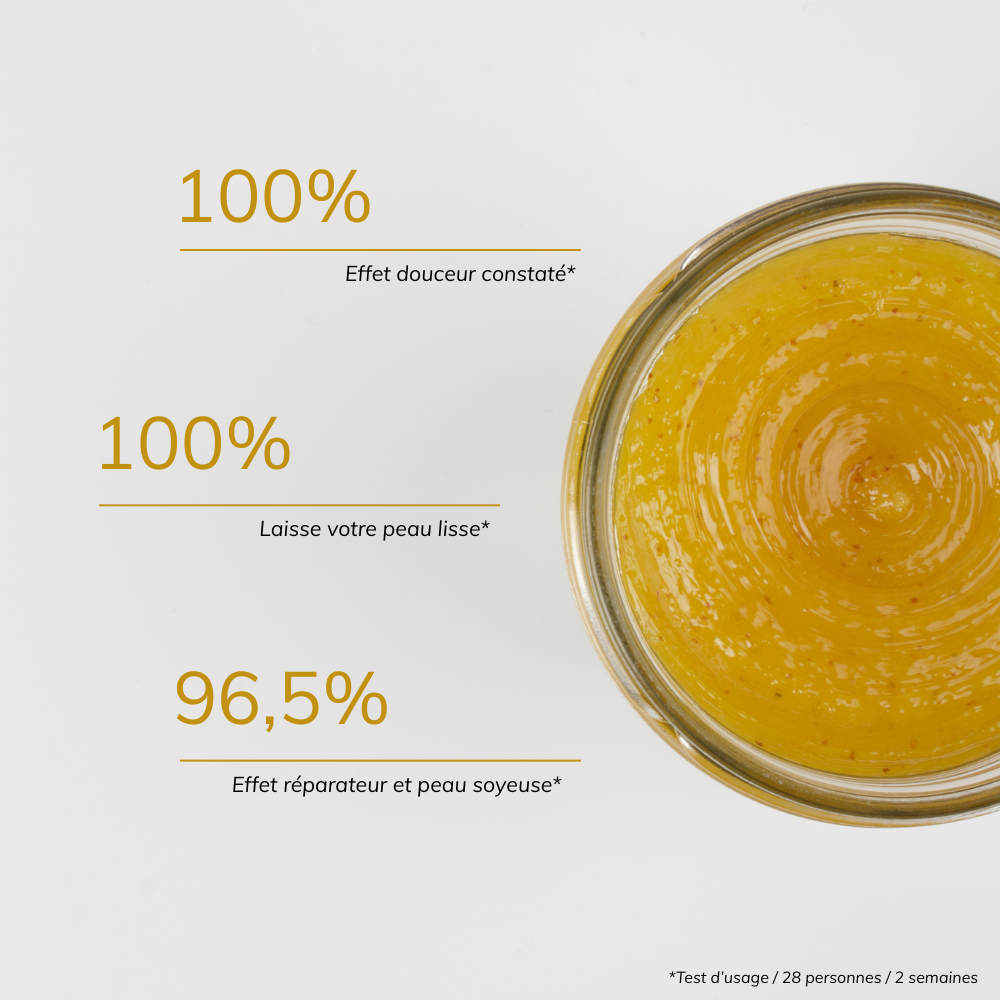 Gommage corps lissant - Miel & Amande