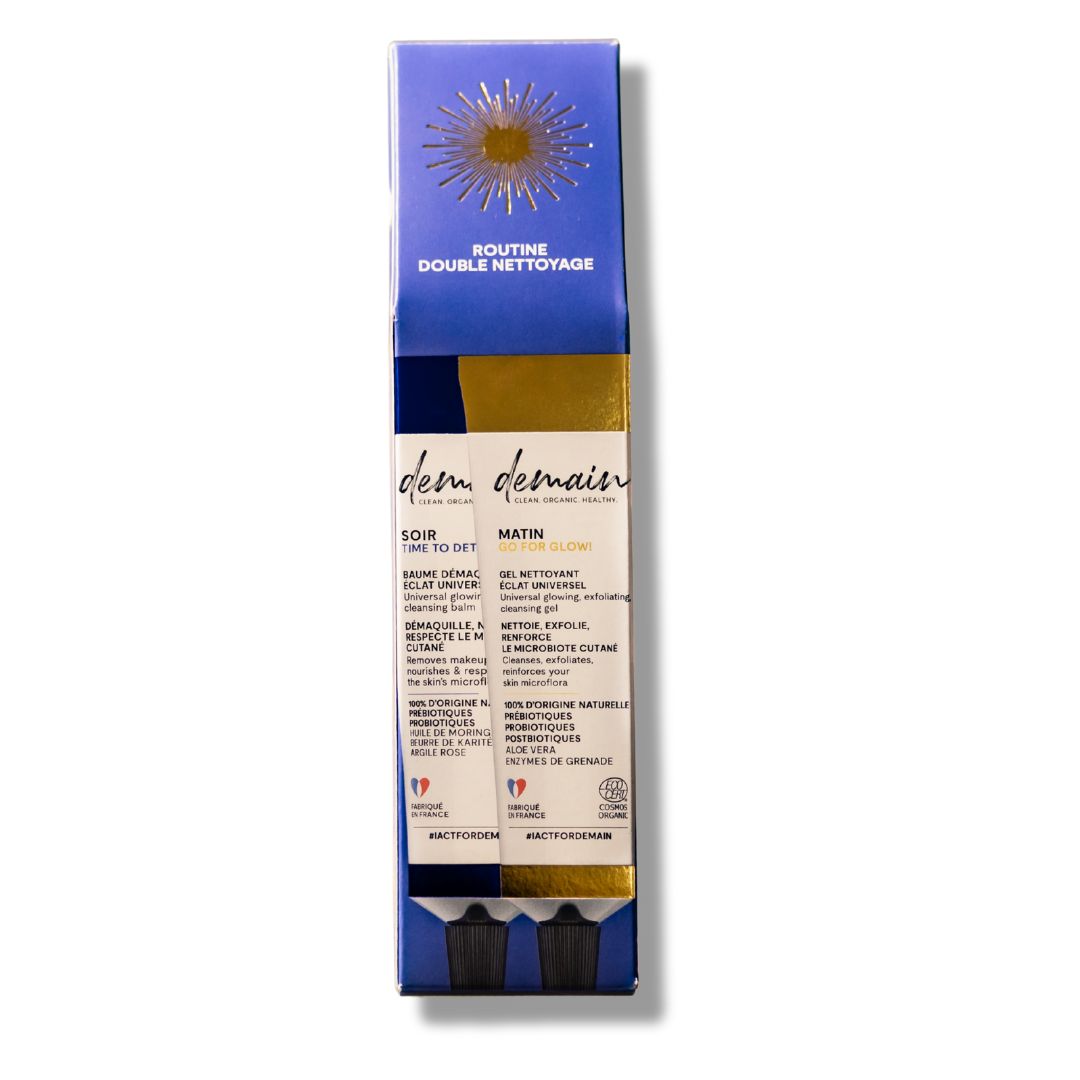 COFFRET ROUTINE DOUBLE NETTOYAGE
