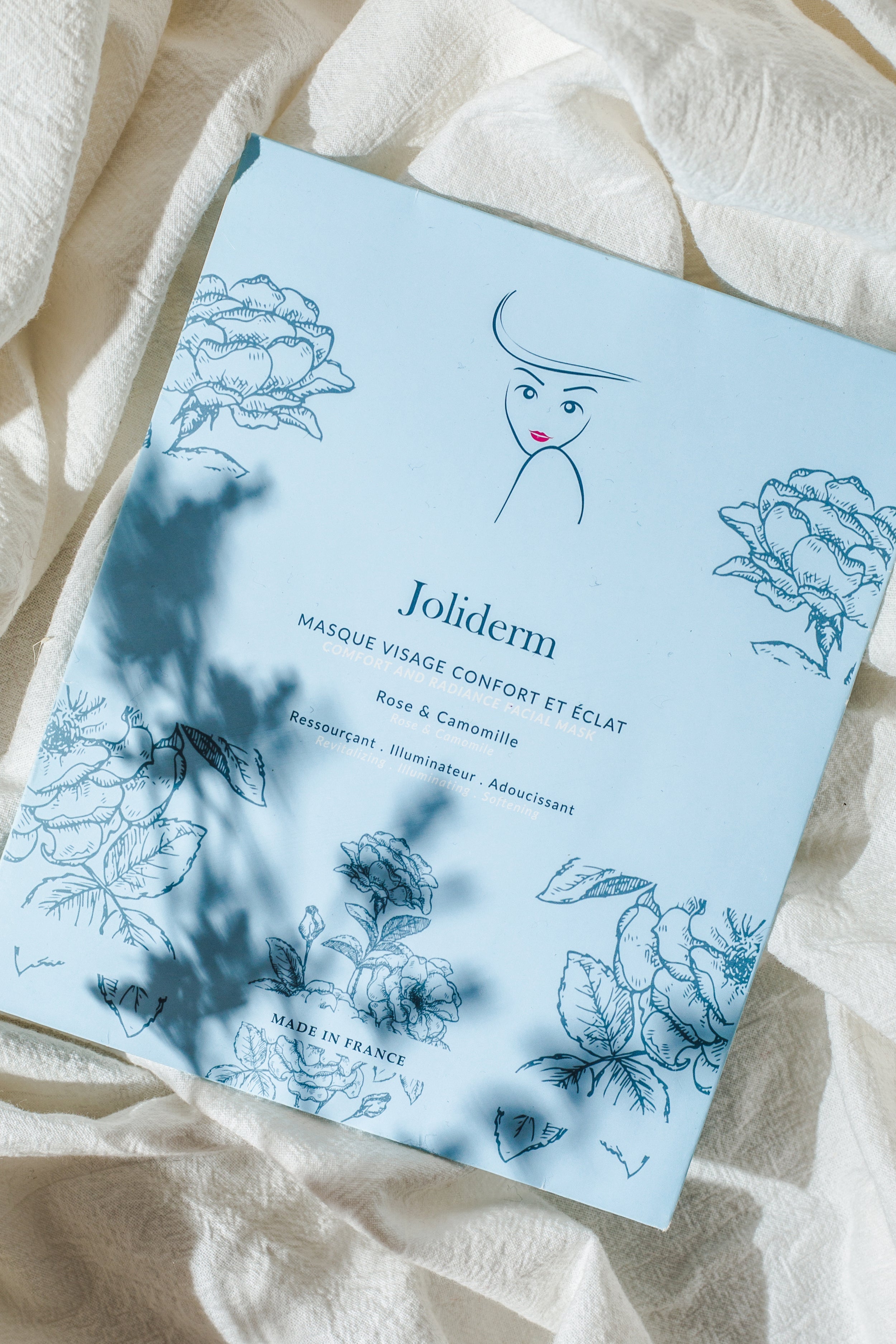 masque tissu visage confort éclat
