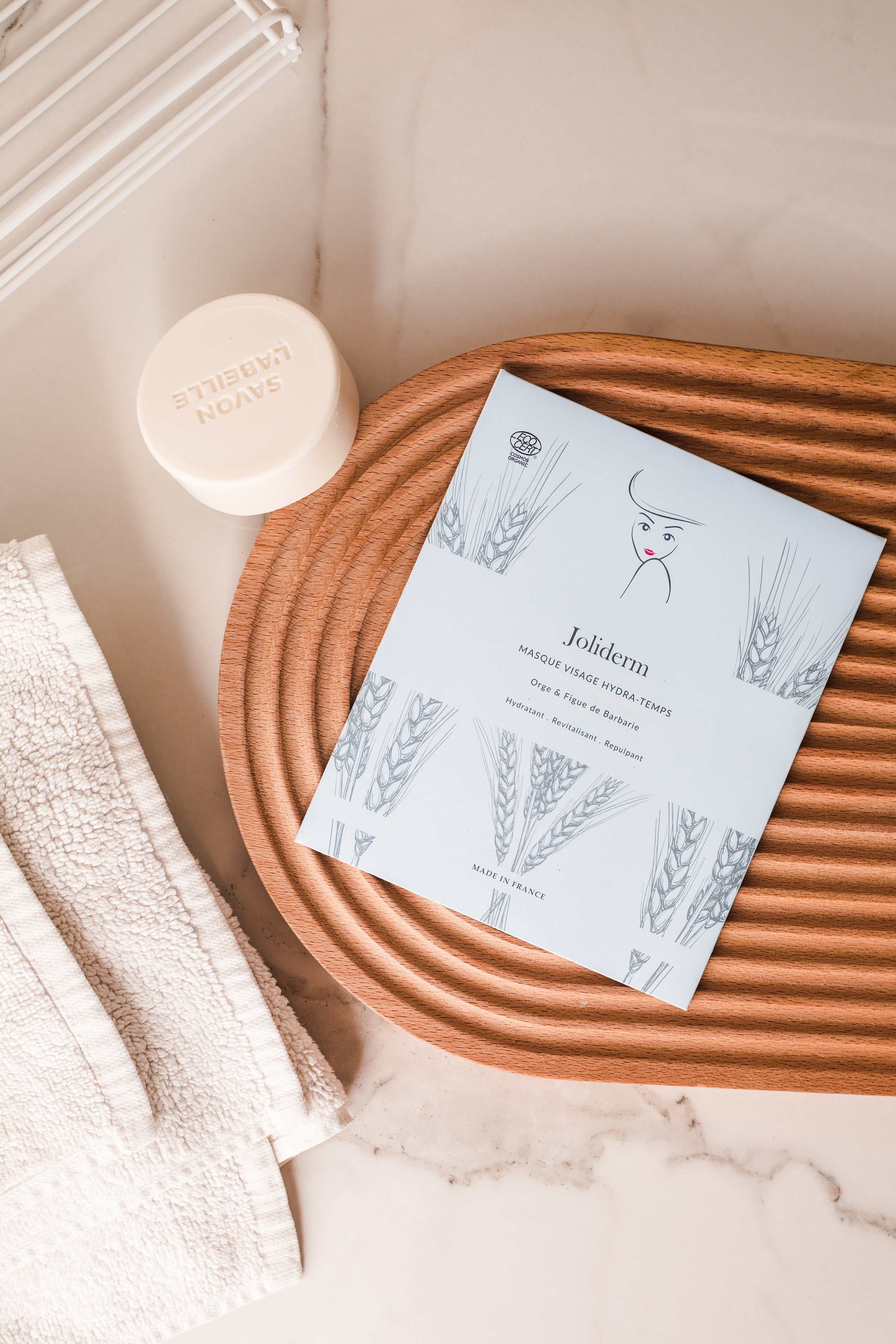 Masque en tissu hydratant visage Joliderm
