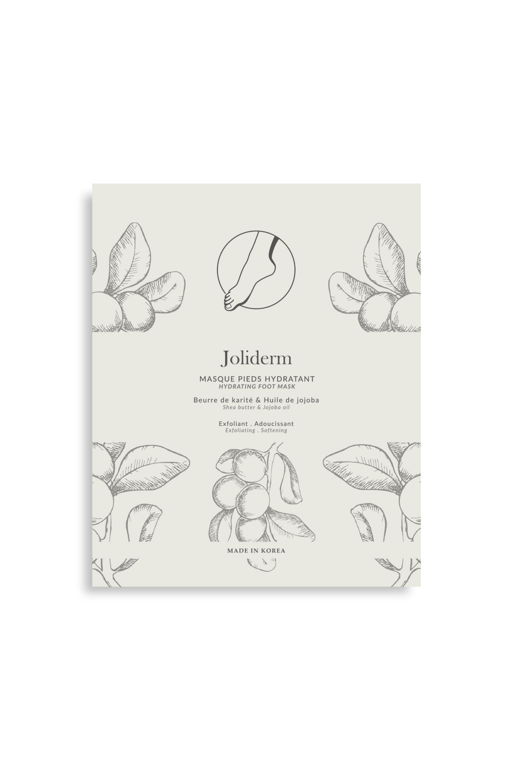 Masque pieds hydratant Joliderm