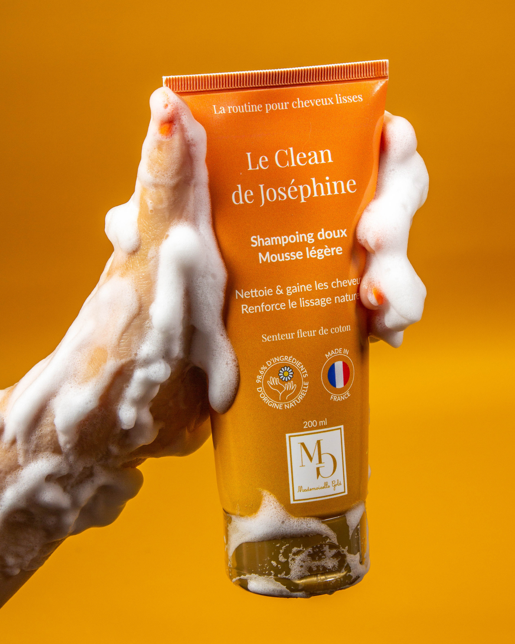Shampoing doux gainant