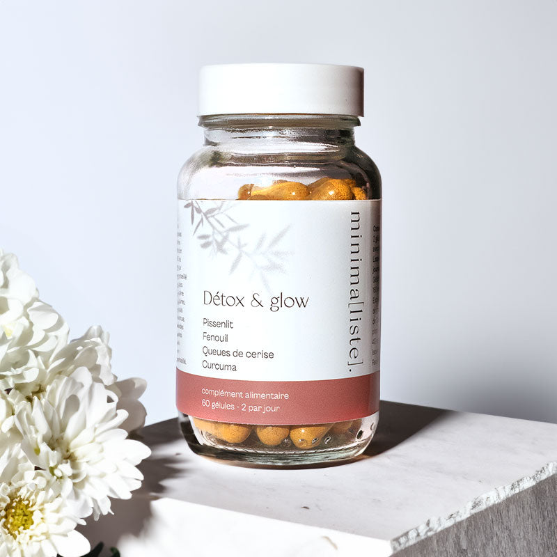 COMPLÉMENT ALIMENTAIRE DÉTOX & GLOW - 60 gélules
