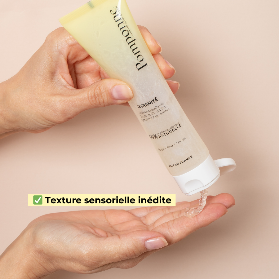 Granité démaquillant • Visage Yeux Lèvres