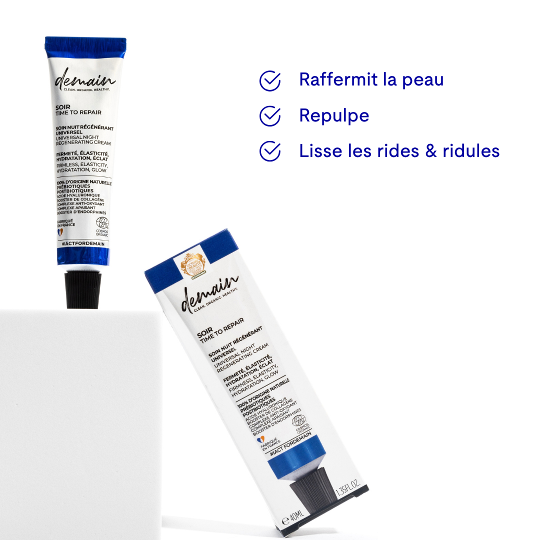 Crème de nuit régénérante prébiotique