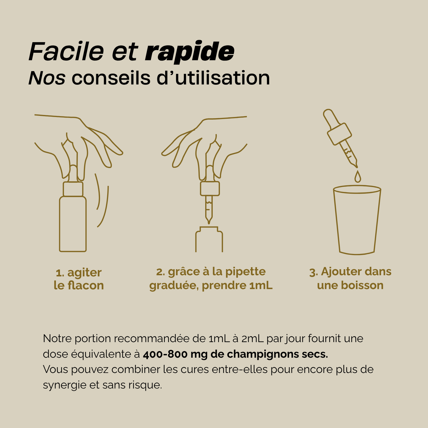 Pack Sérénité. 3 fioles