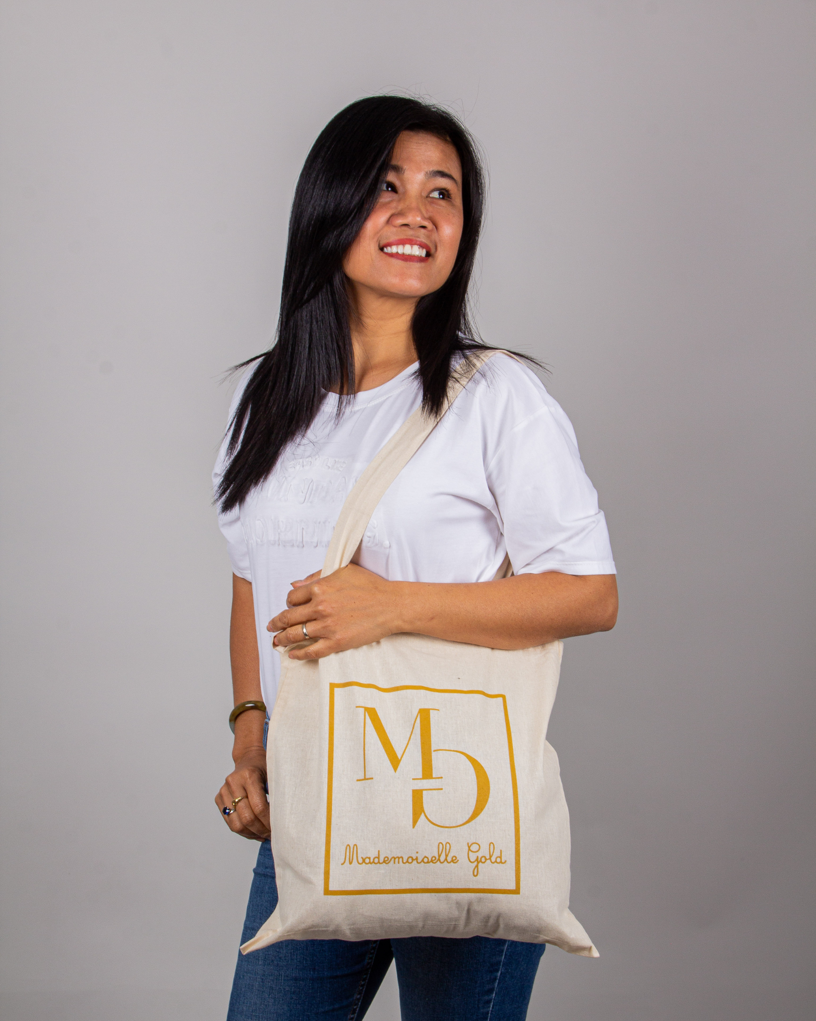 Totebag Mademoiselle Gold