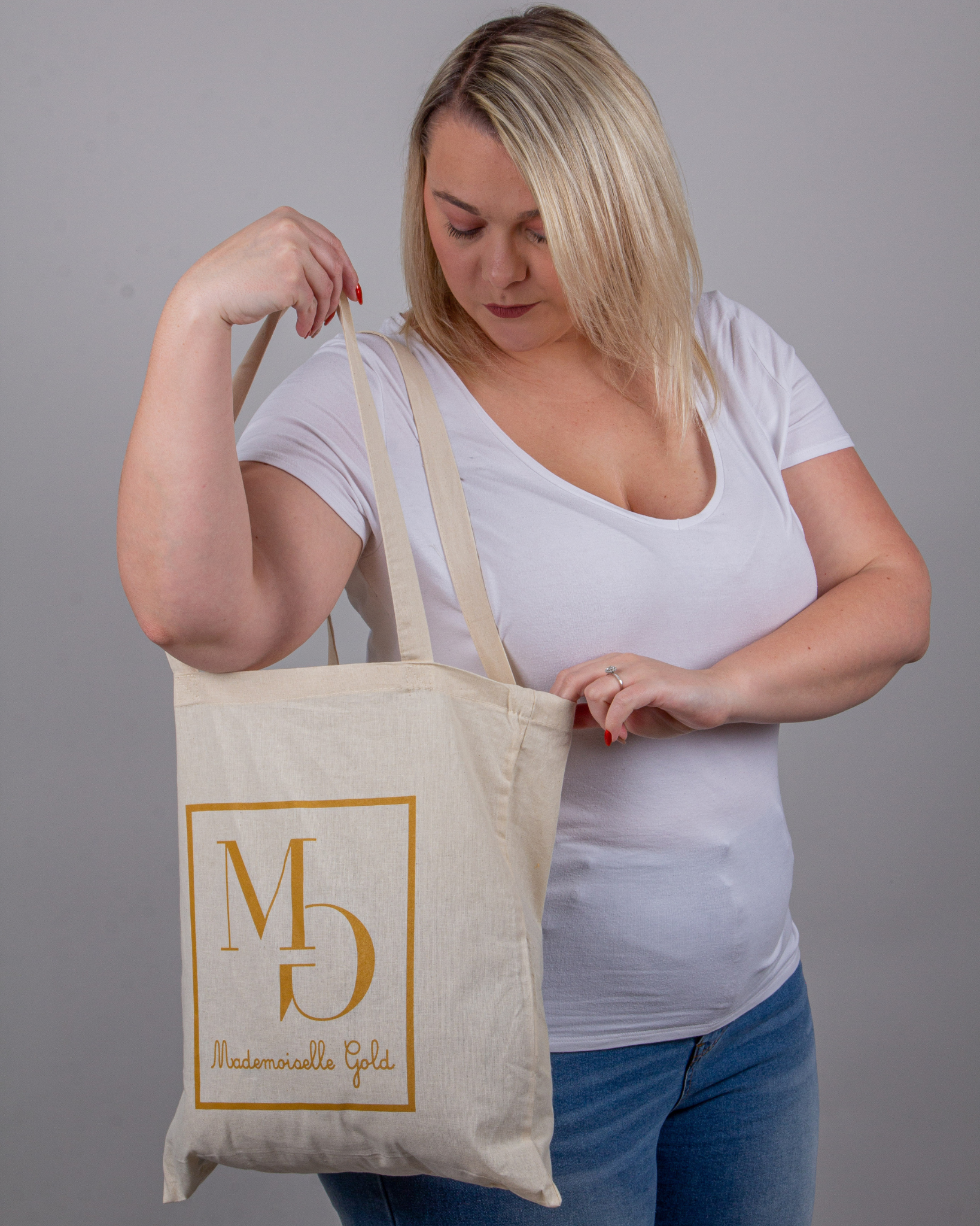 Totebag Mademoiselle Gold