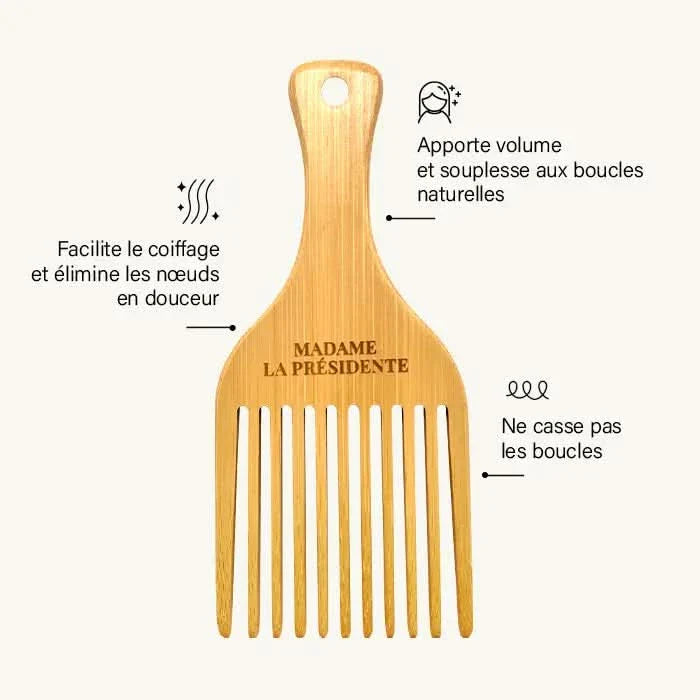Peigne Volume Cheveux - Afro Comb