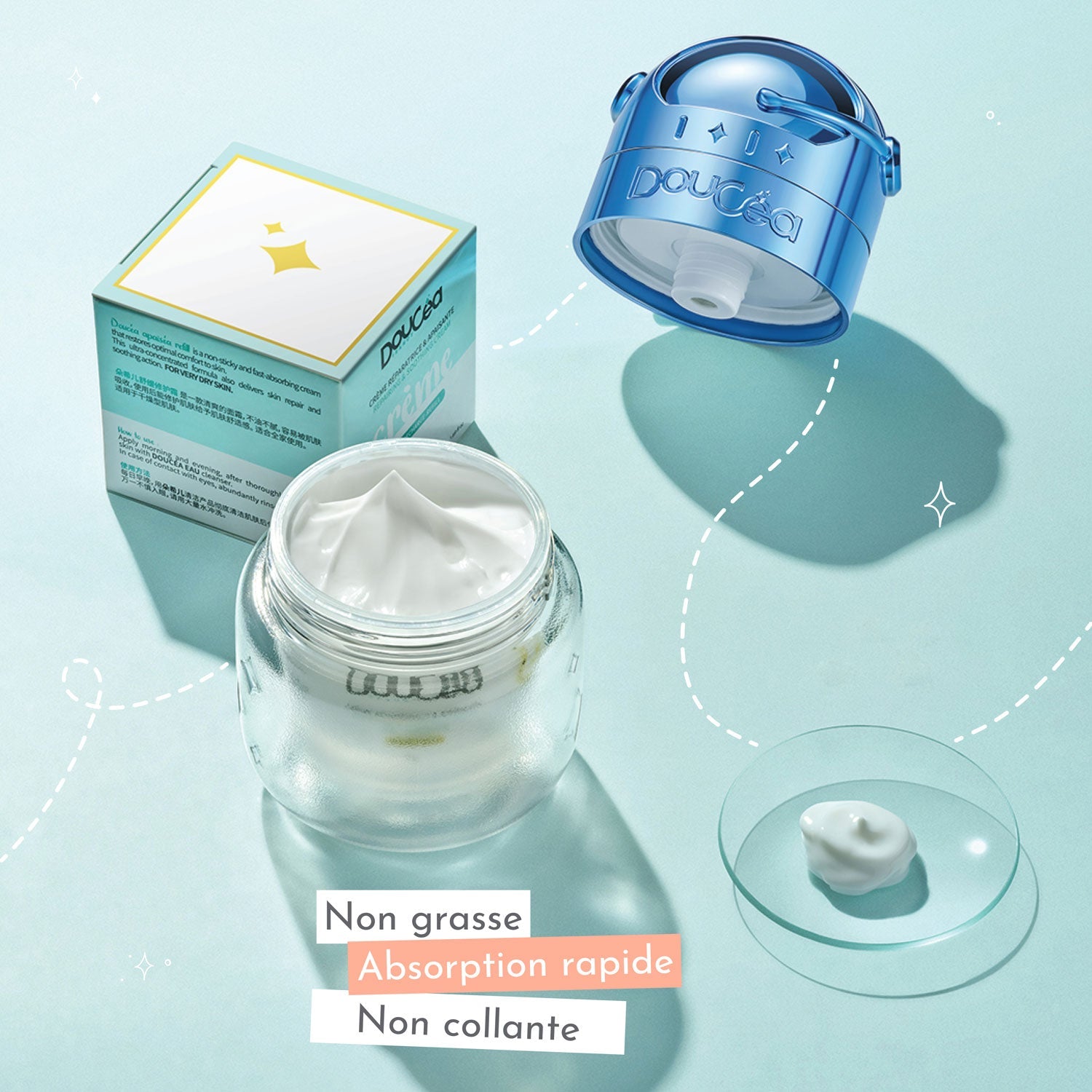 Coffret Cadeau Soin Apaisant "Pour explorer" • Boîtier Cosmonaute + 2 crèmes APAISÉA