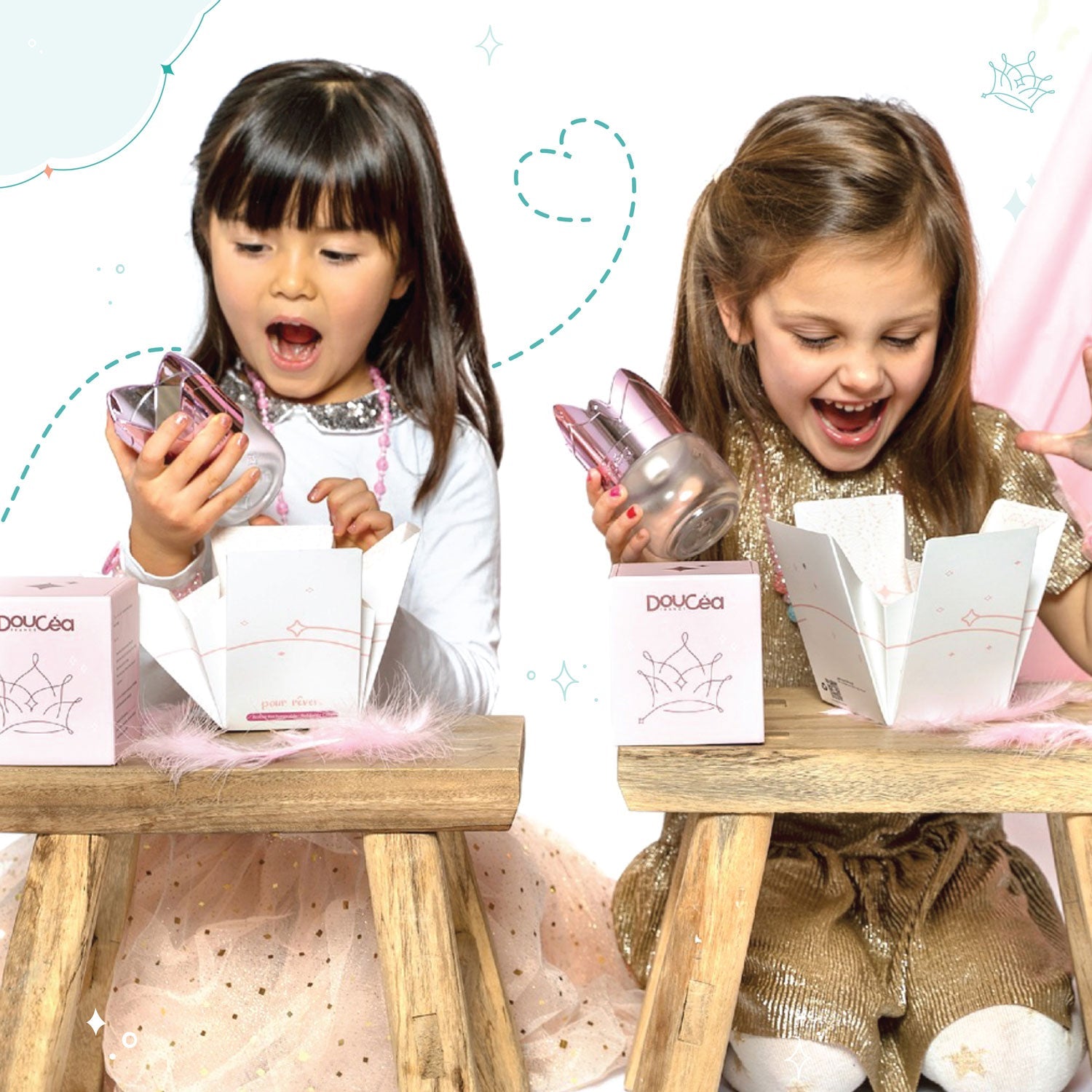 Coffret Cadeau Soin Apaisant "Pour rêver" • Boîtier Féérique + 2 crèmes APAISÉA