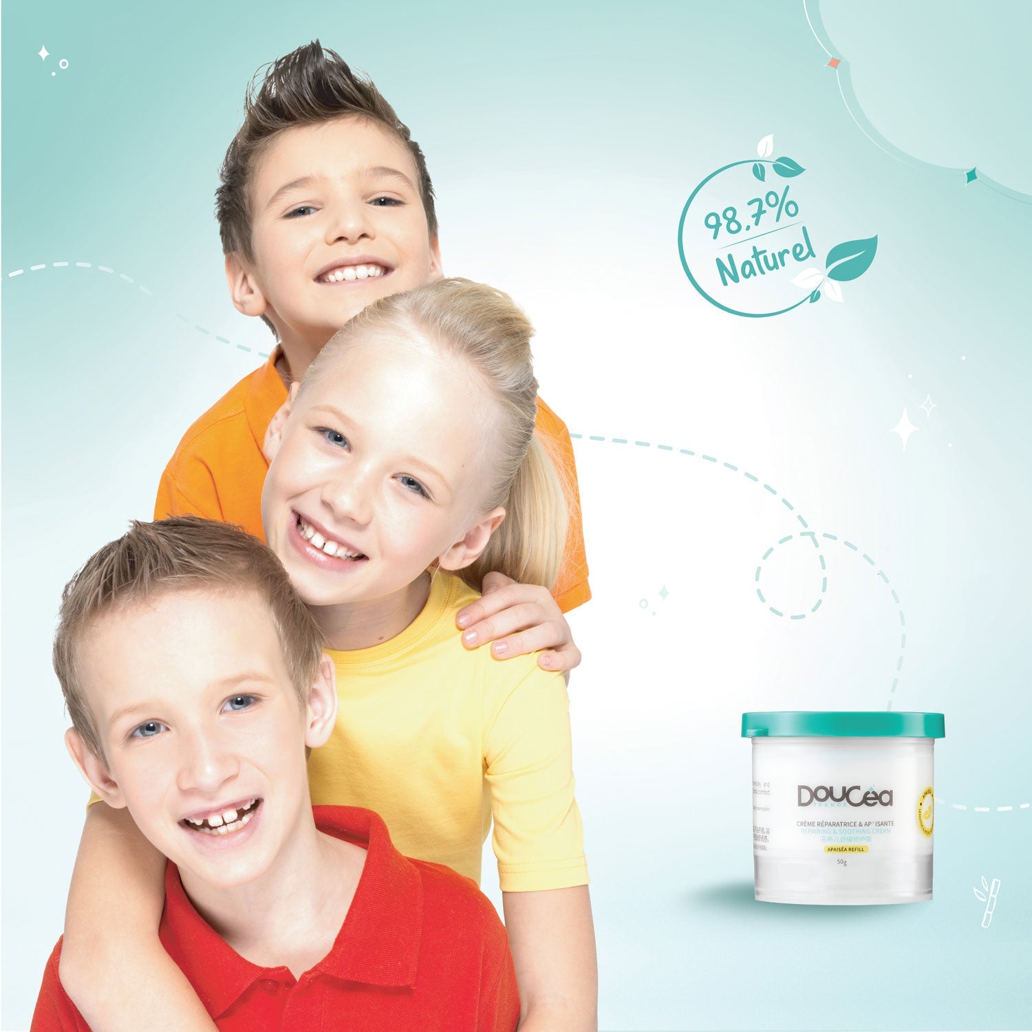1 RECHARGE CREME APAISÉA • Soin Apaisant Peaux sensibles ou fragiles