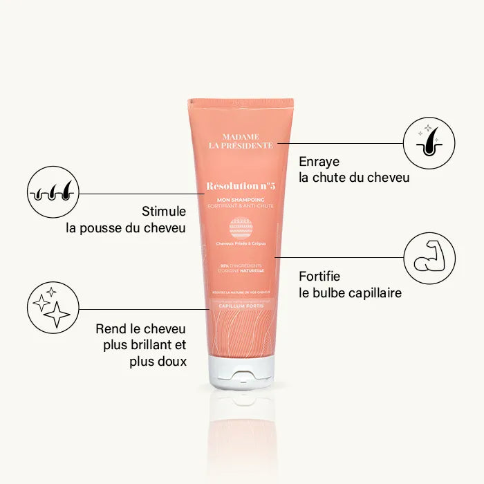 Shampoing anti-chute | Lot 2 Résolution n°5 Cheveux frisés à crépus