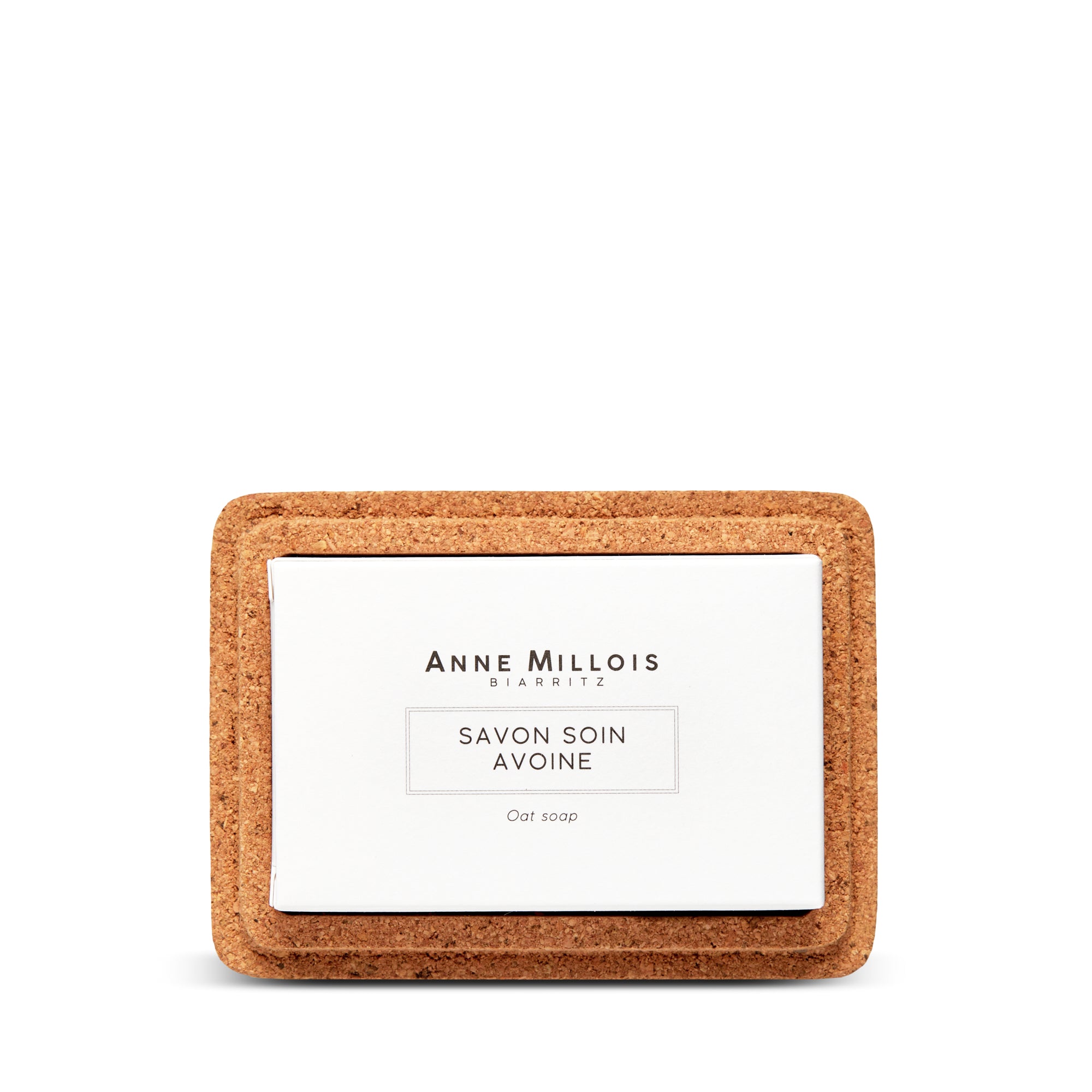 Boite en liège et soin lavant avoine