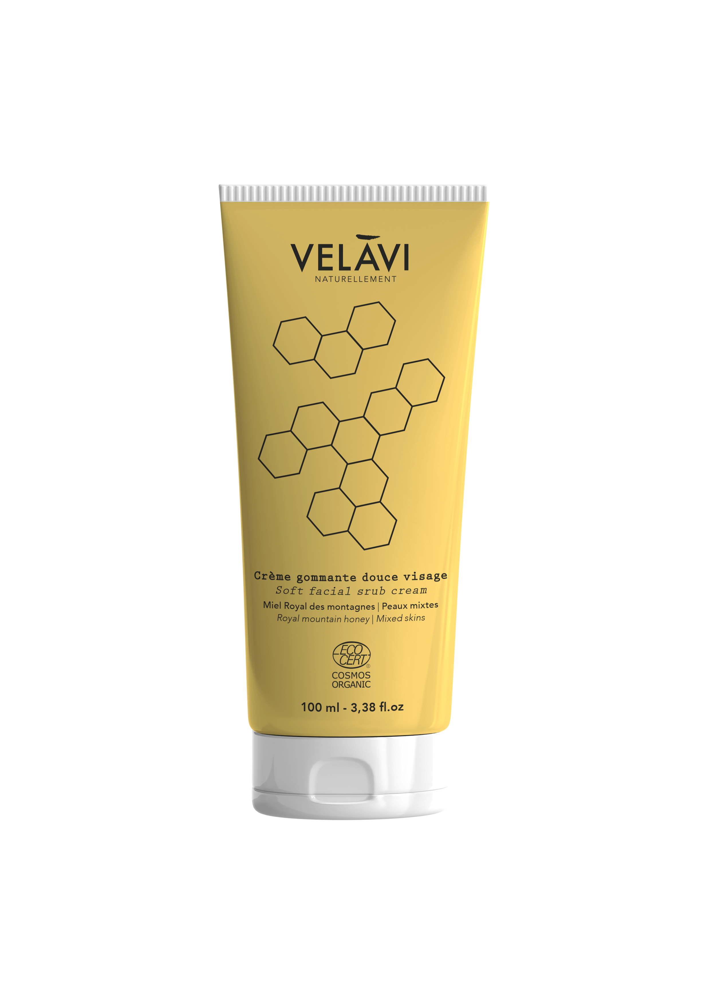 VELAVI - Crème Gommage Miel 100ml