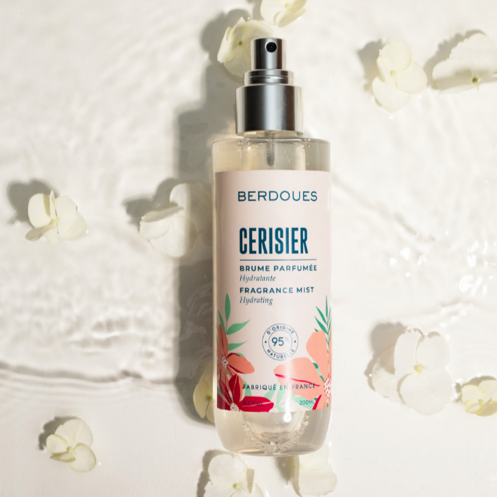 Brume parfumée hydratante Cerisier