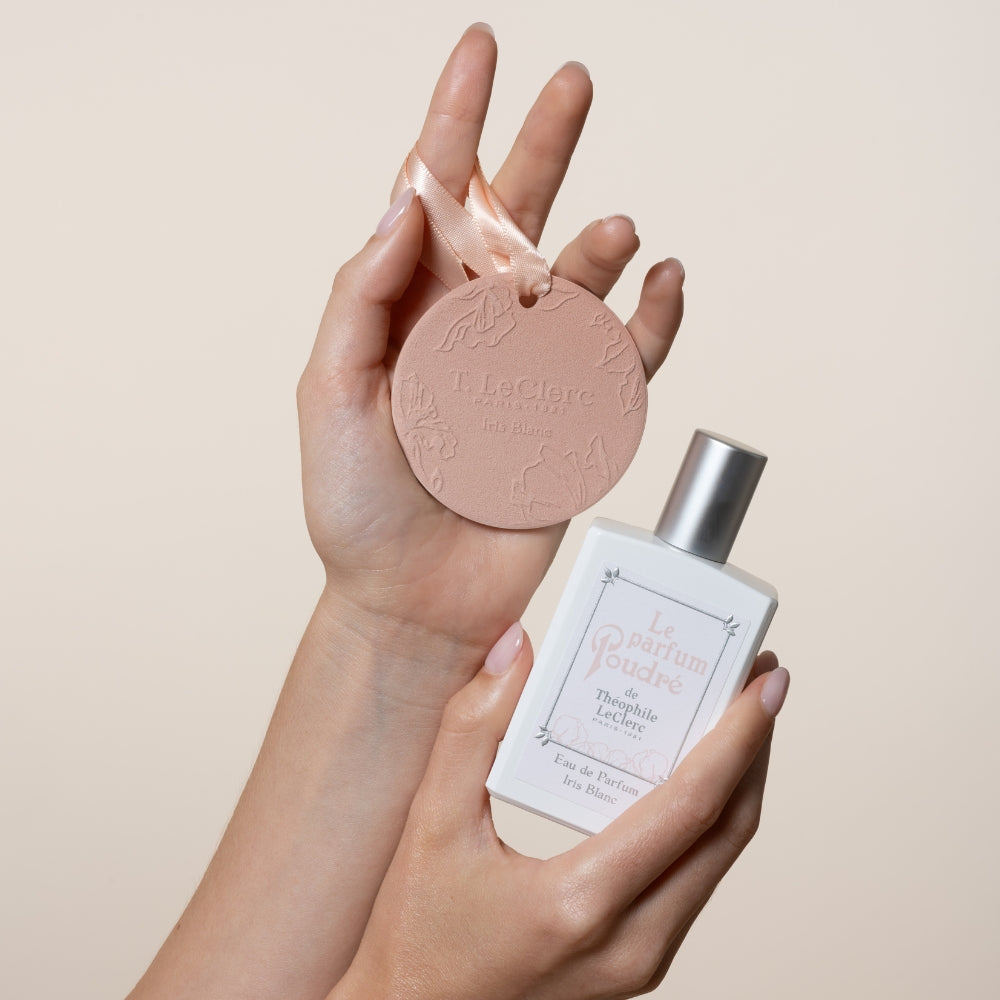 Coffret Parfum et Céramique - Iris Blanc