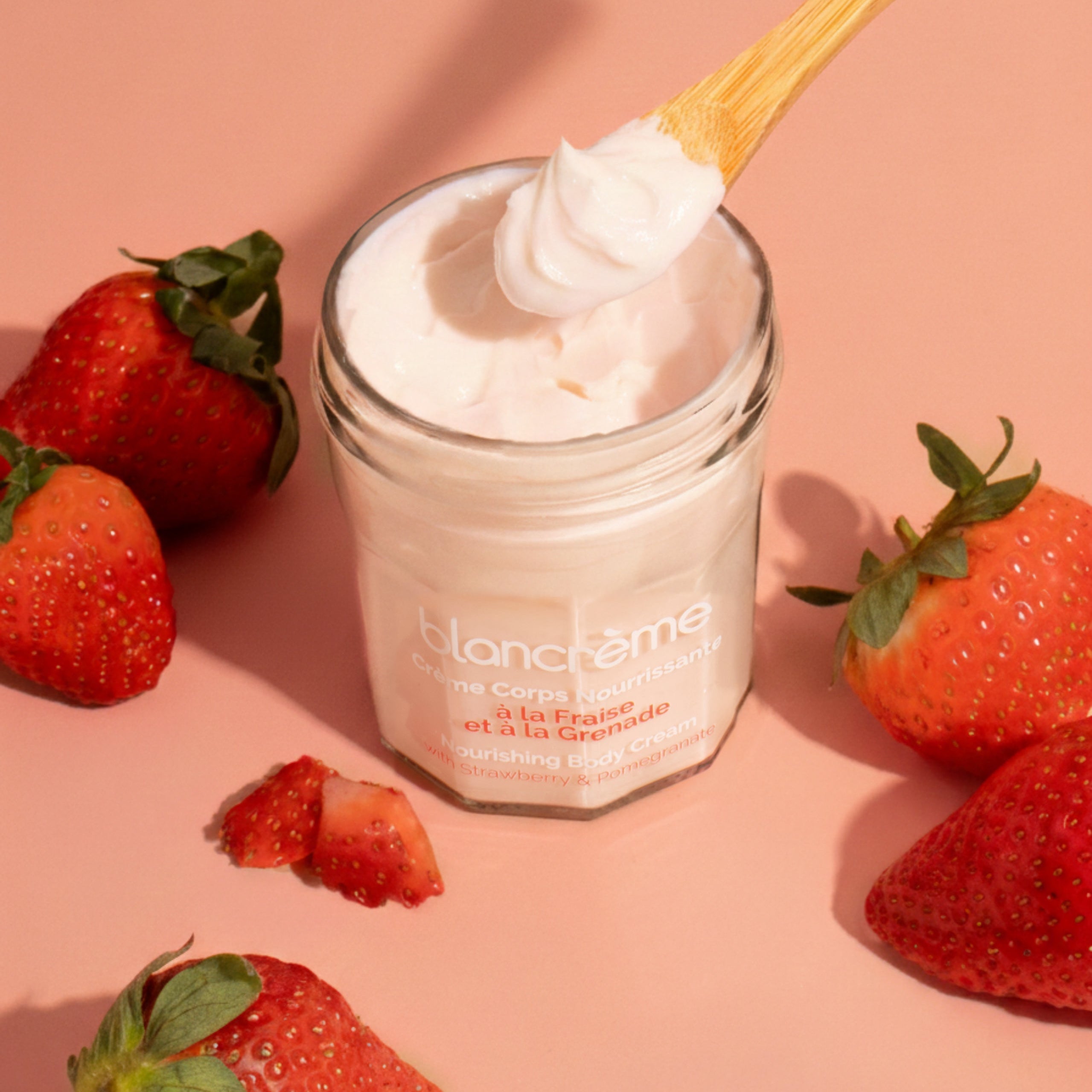 Crème corps nourrissante - Fraise & Grenade