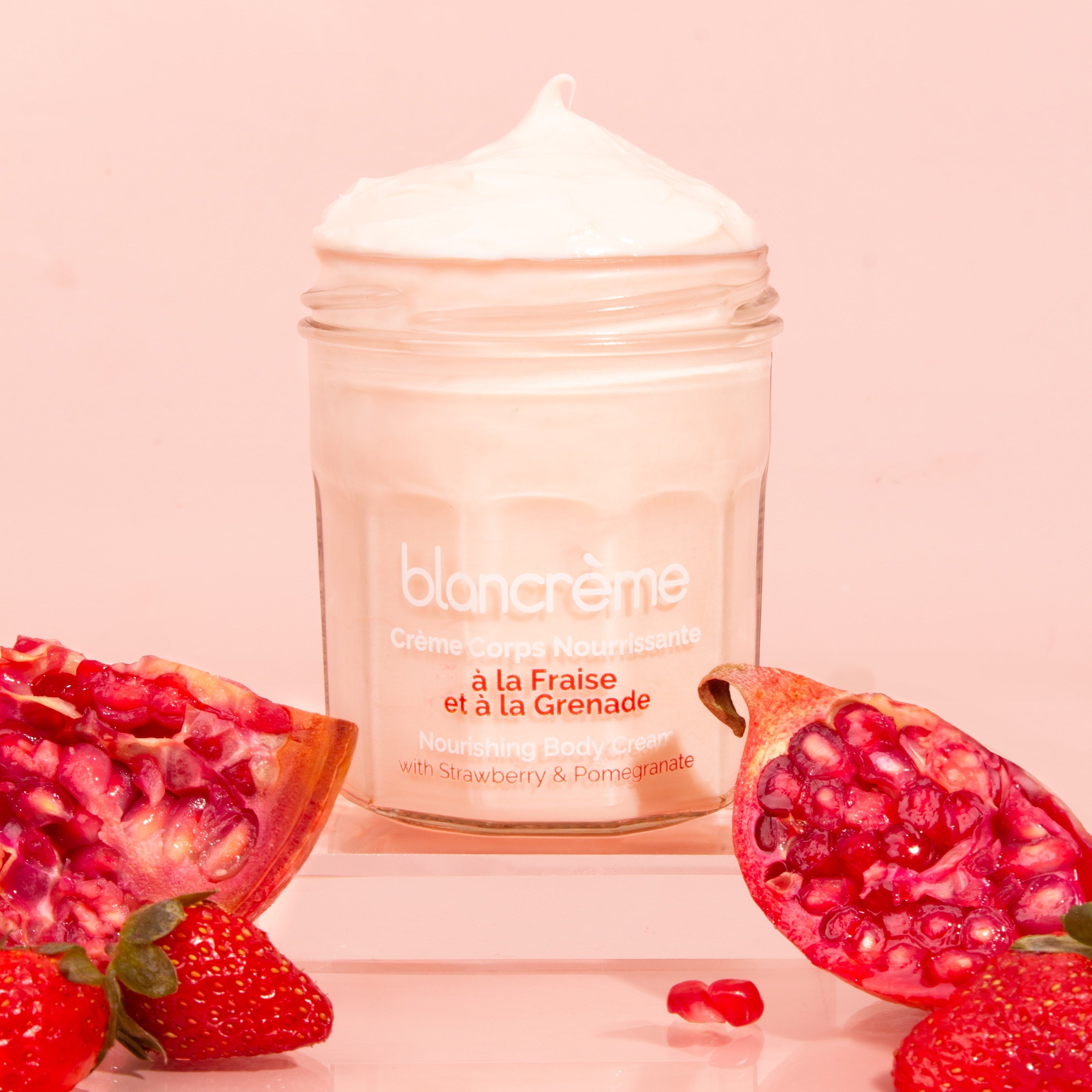 Crème corps nourrissante - Fraise & Grenade