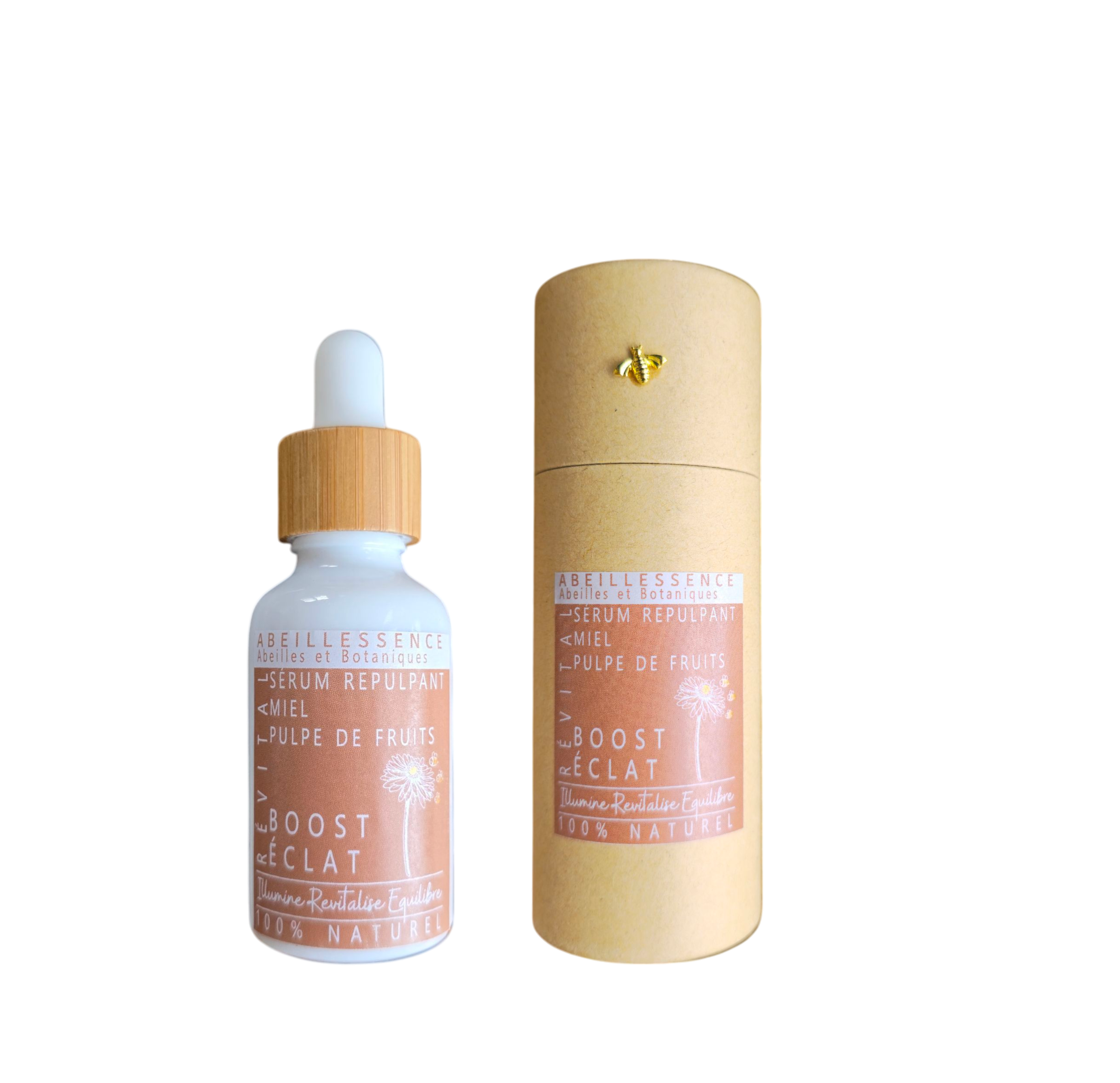 PHYTO-ABEILLESSENCE - Sérum repulpant miel pulpe de fruits Révital Boost éclat