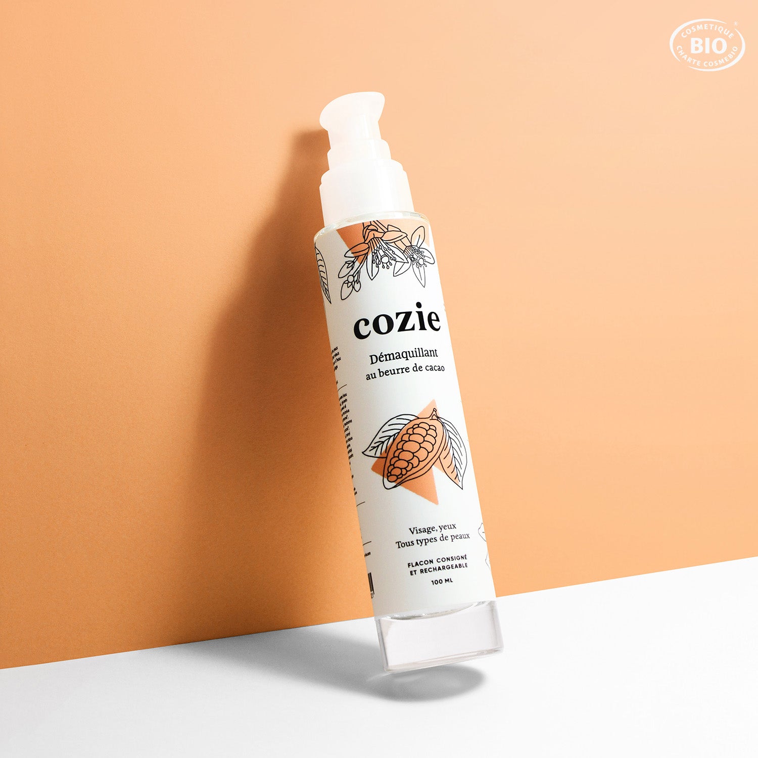Démaquillant au beurre de cacao