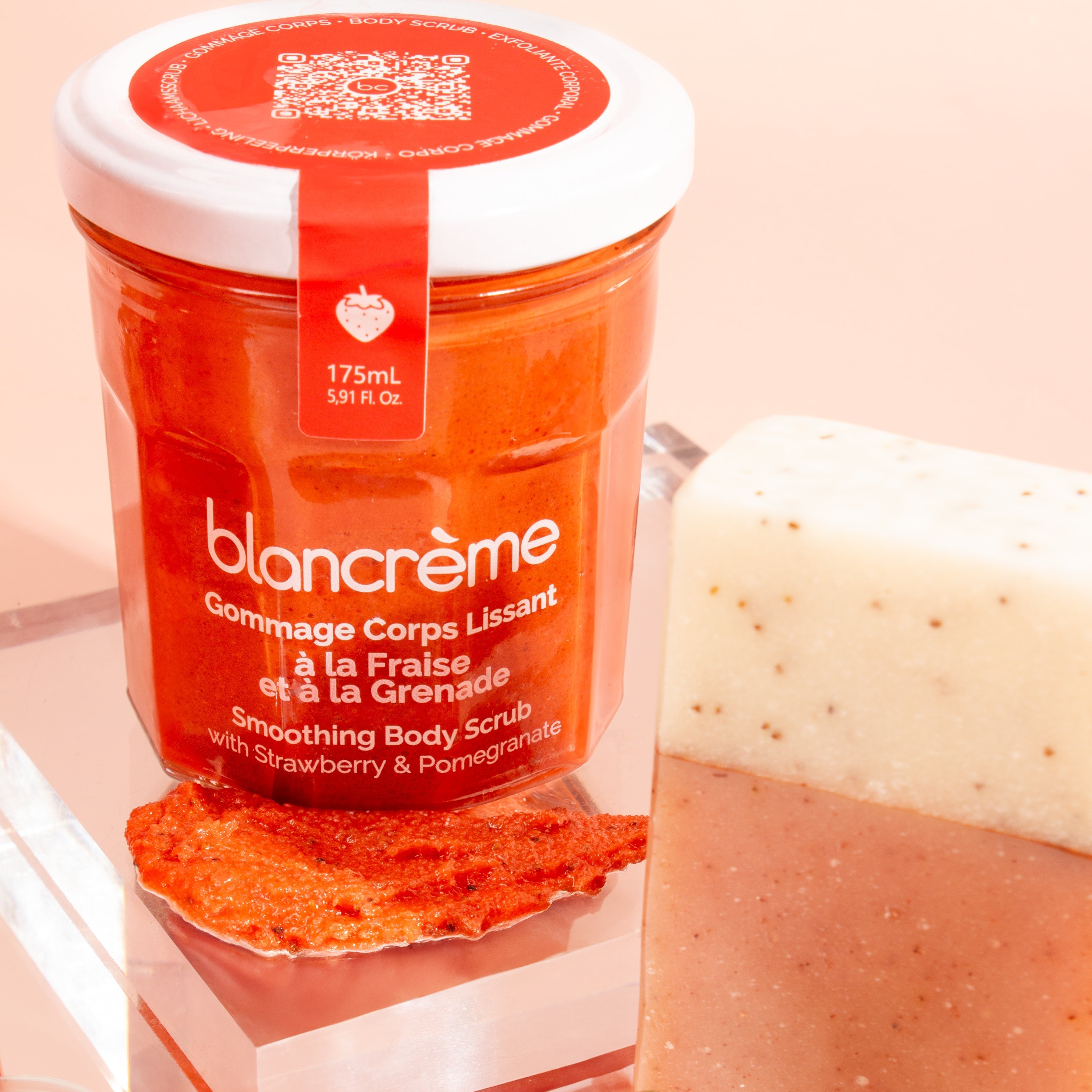 Gommage corps lissant - Fraise & Grenade