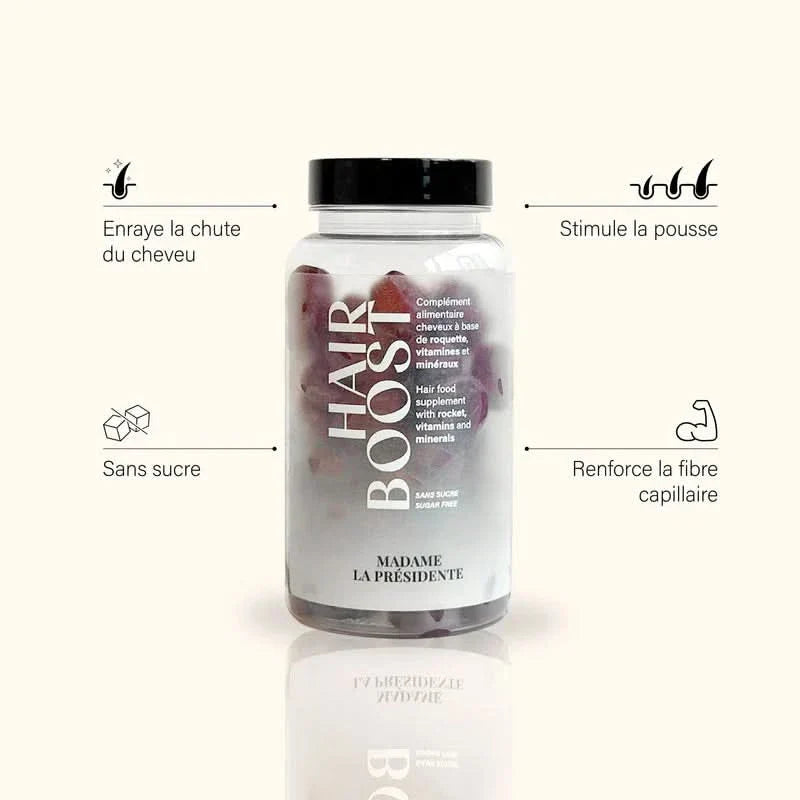 Gummies Cheveux - Hairboost - 6 mois