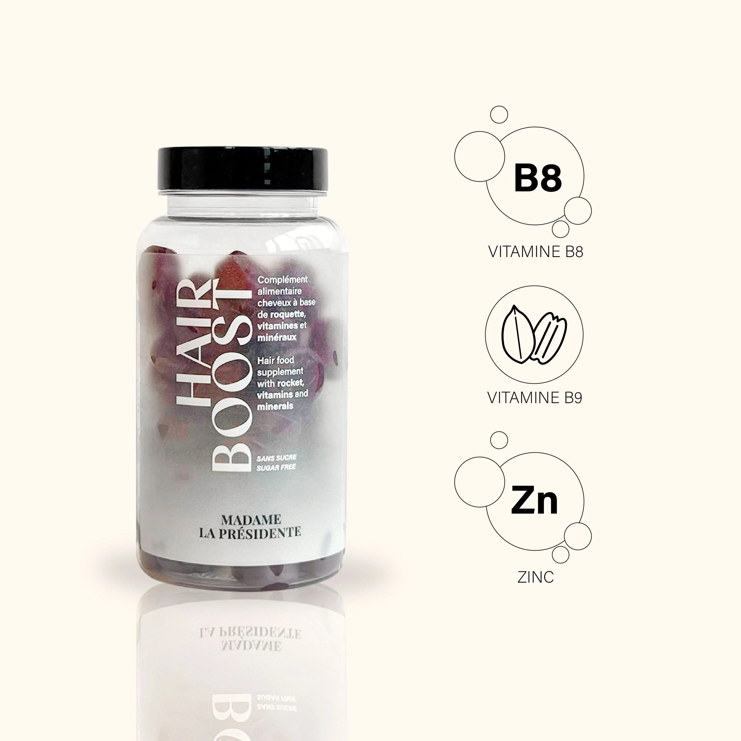 Gummies Cheveux - Hairboost - 3 mois