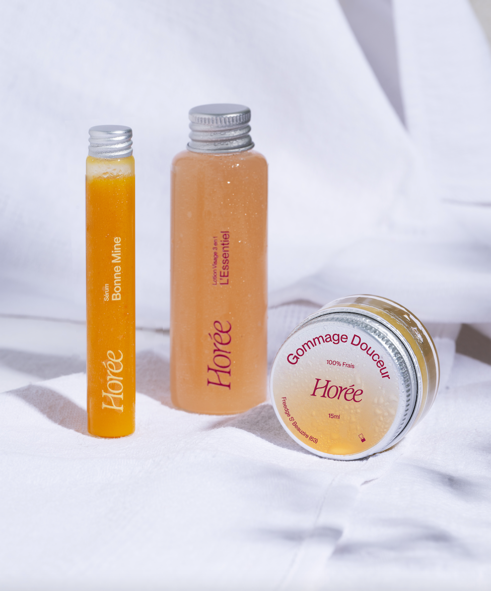 Trio peau éclatante