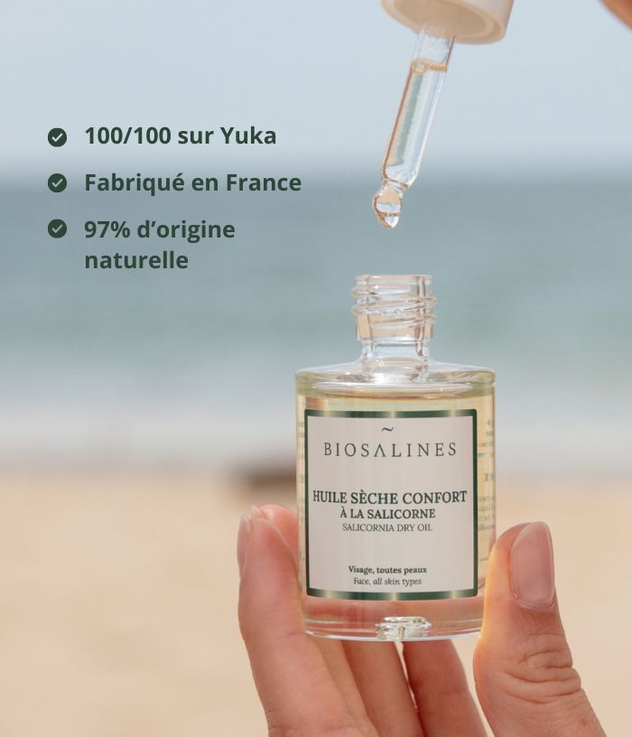 Huile sèche confort à la salicorne