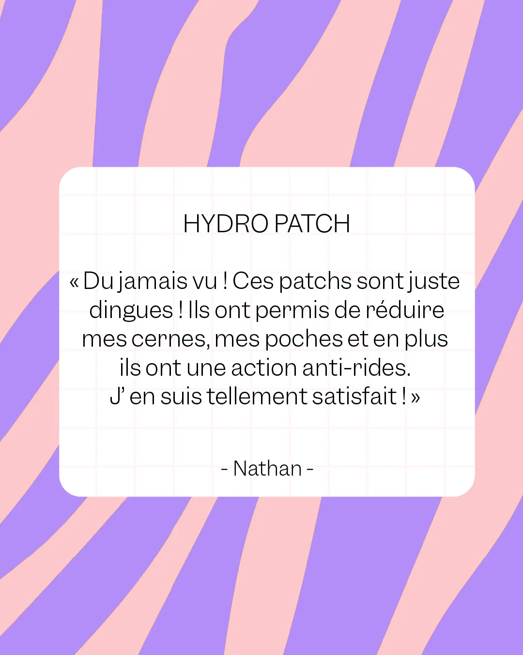 COFFRET HYDRO PATCH X6