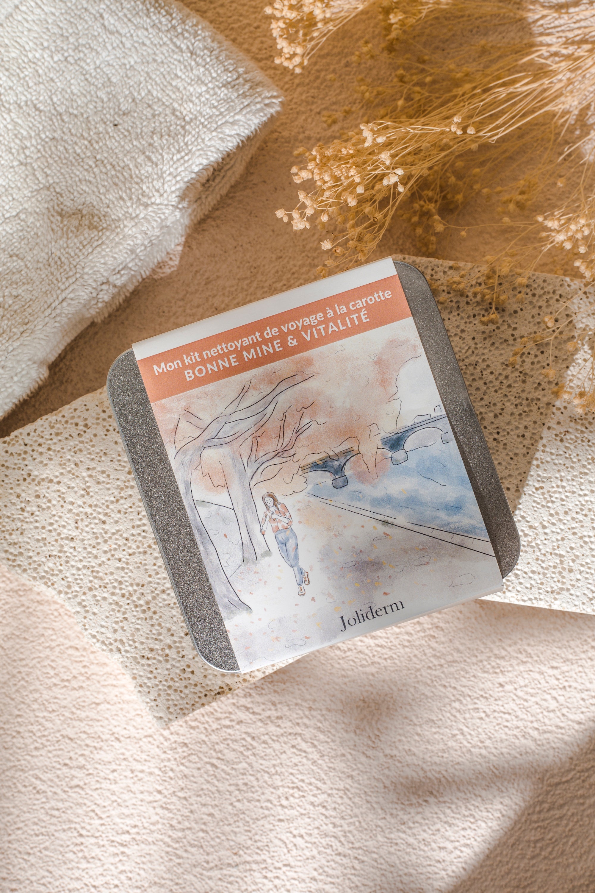 kit savon nettoyant de voyage carotte Joliderm