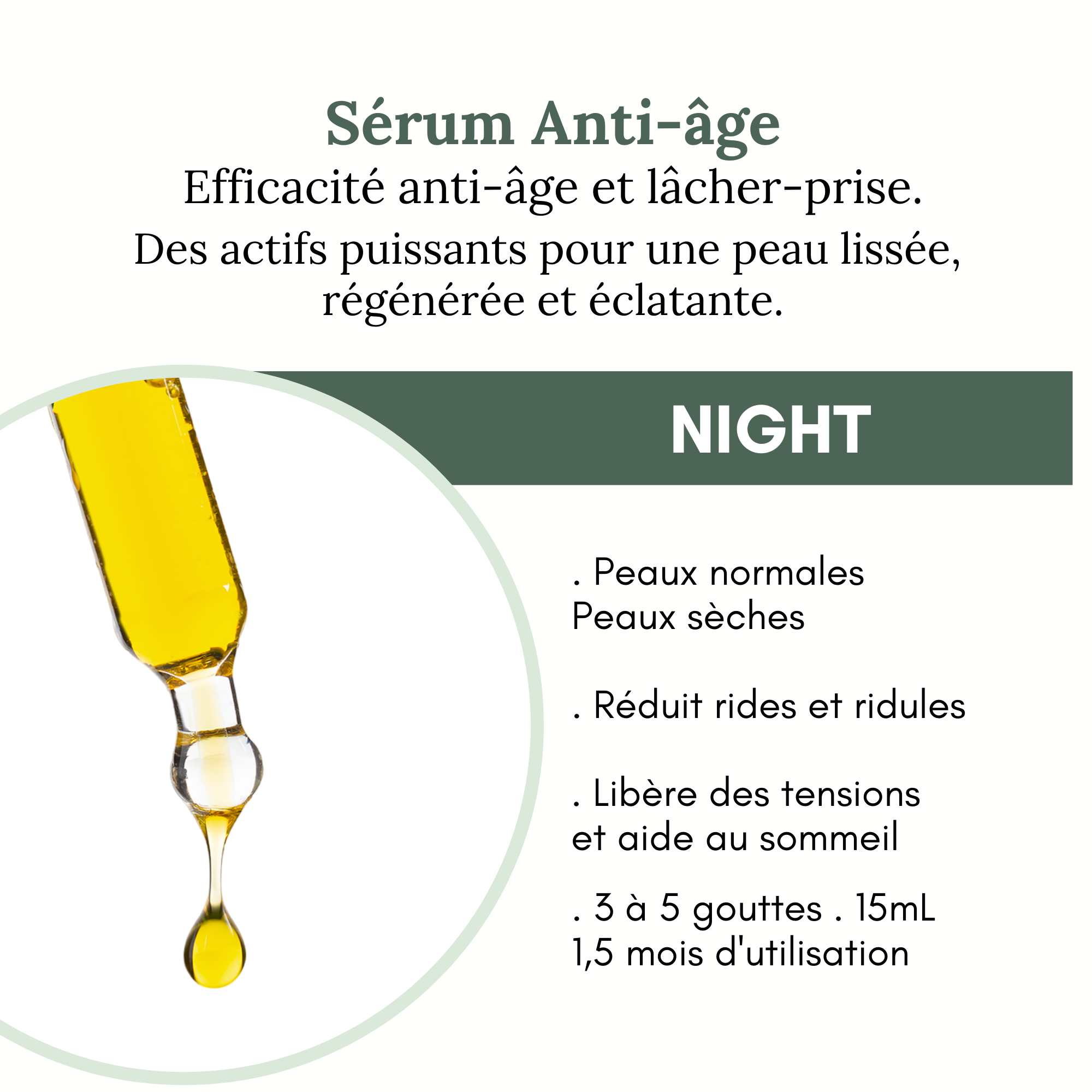 Sérum anti-âge NIGHT