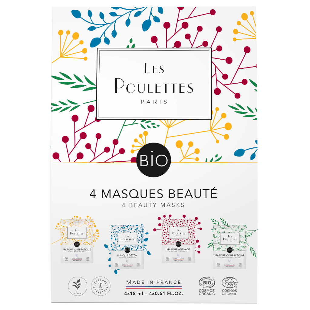 Coffret 4 masques