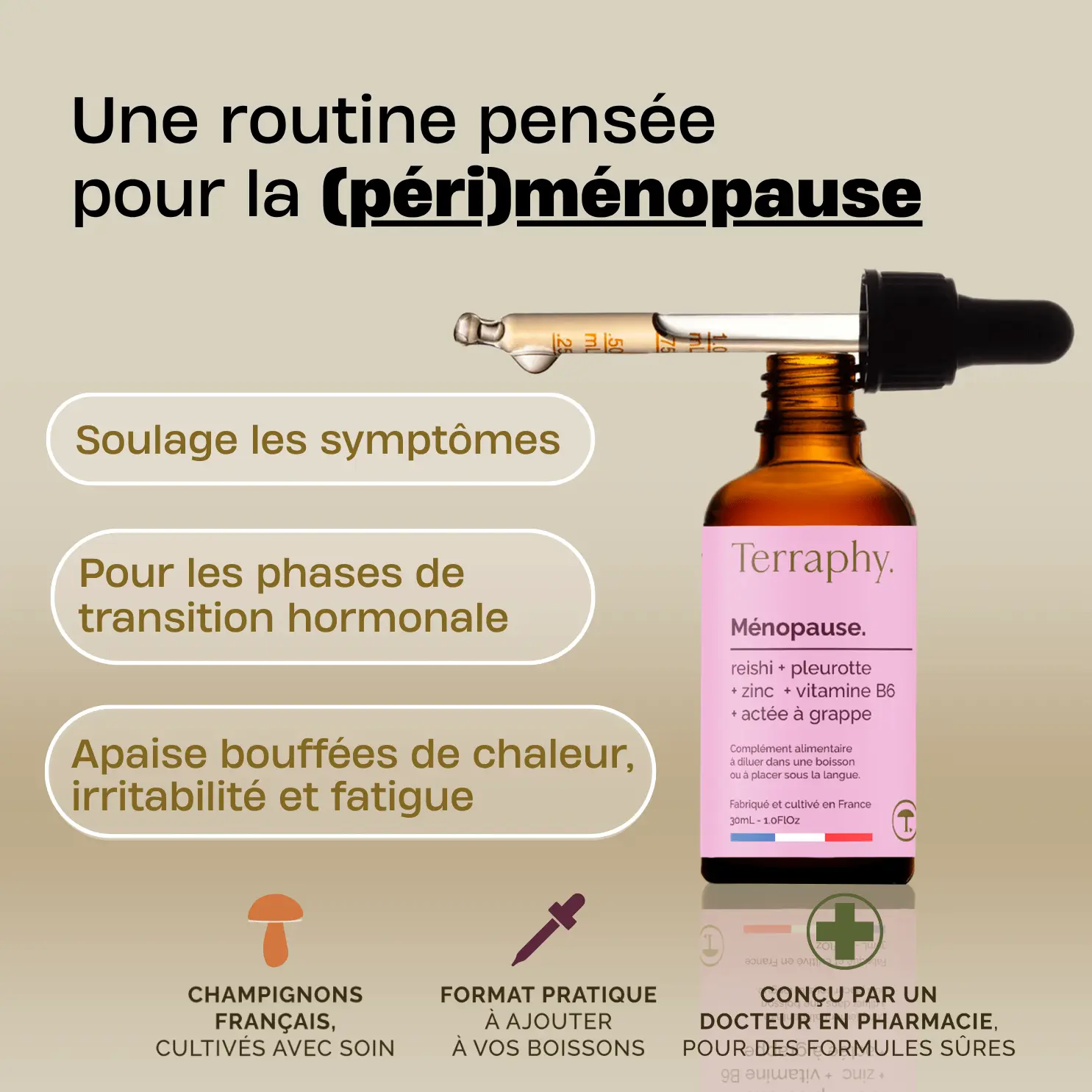Pack Ménopause. 3 fioles