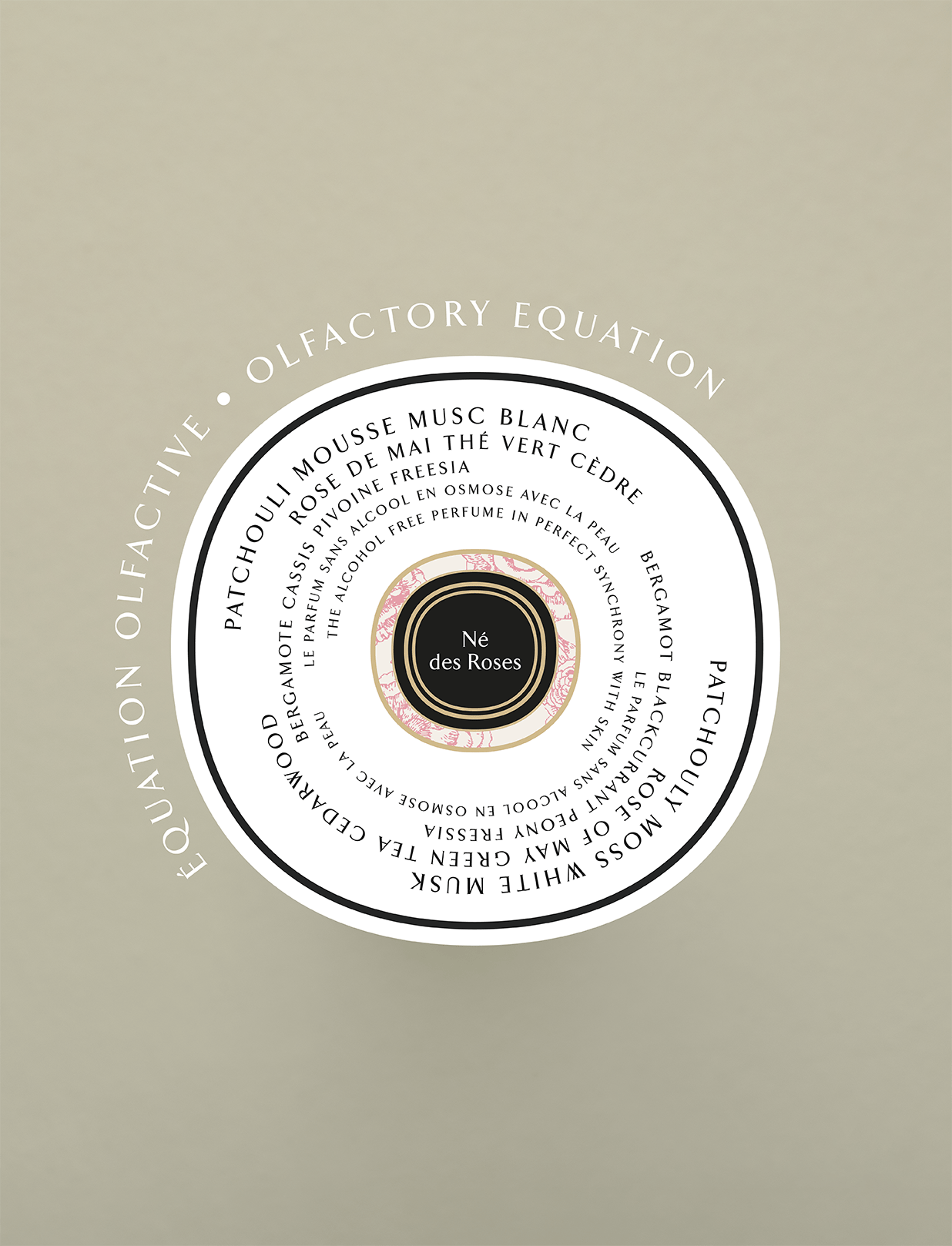 Né des roses - Flacon d'eau de parfum