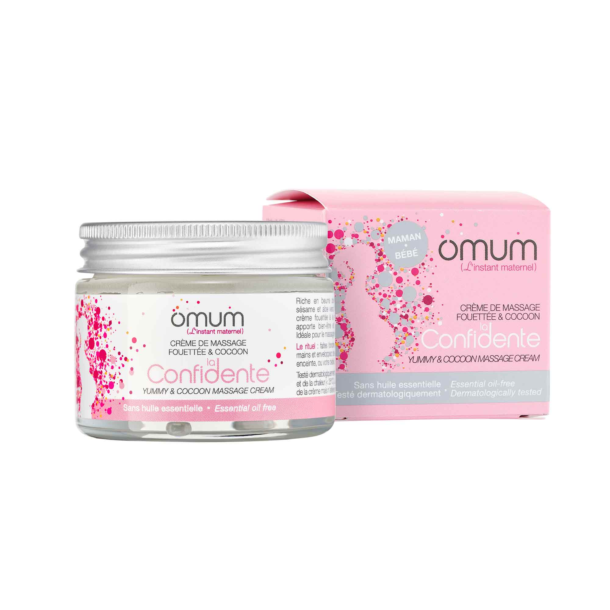 Crème de massage pour le corps fouettée & cocoon La Confidente