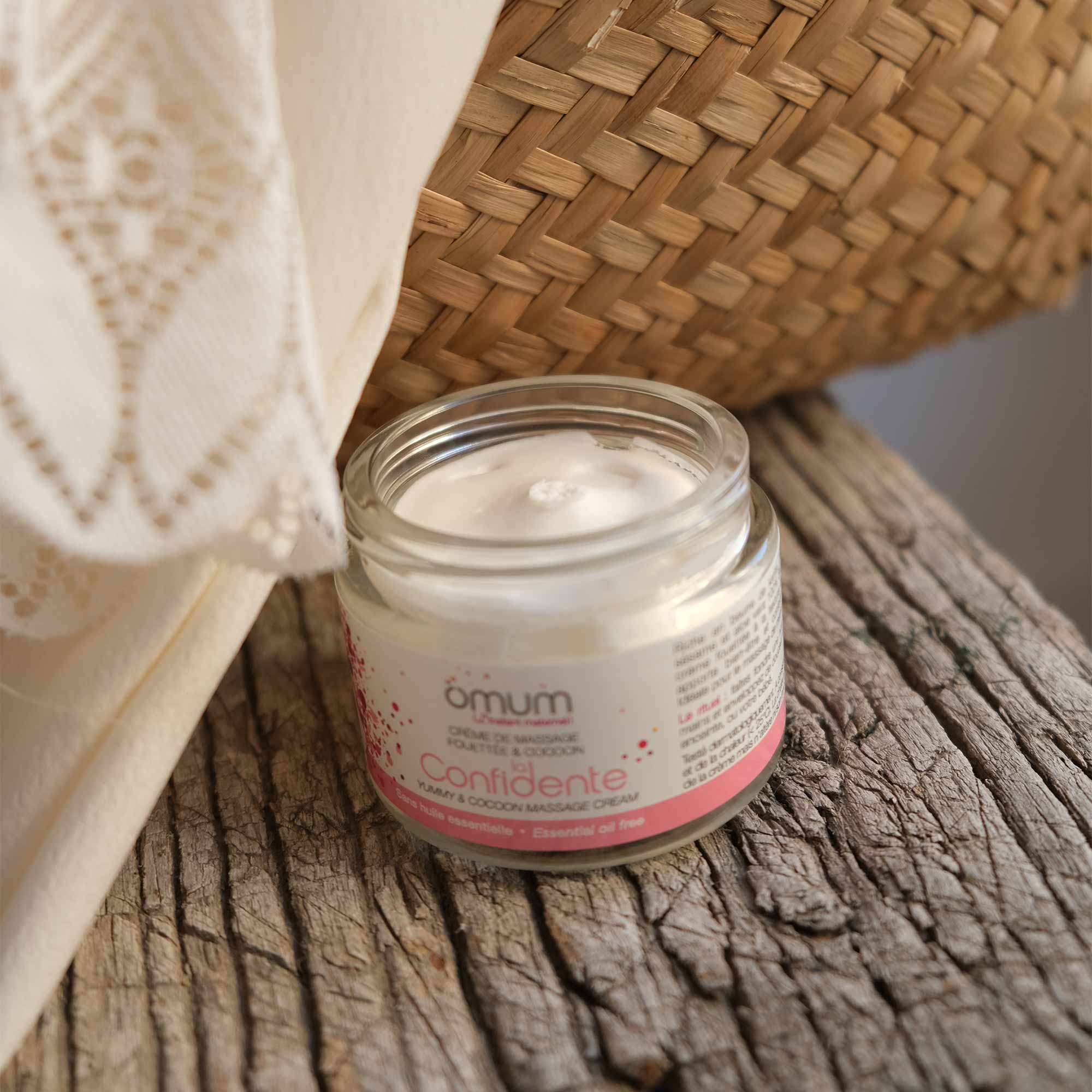 Crème de massage pour le corps fouettée & cocoon La Confidente