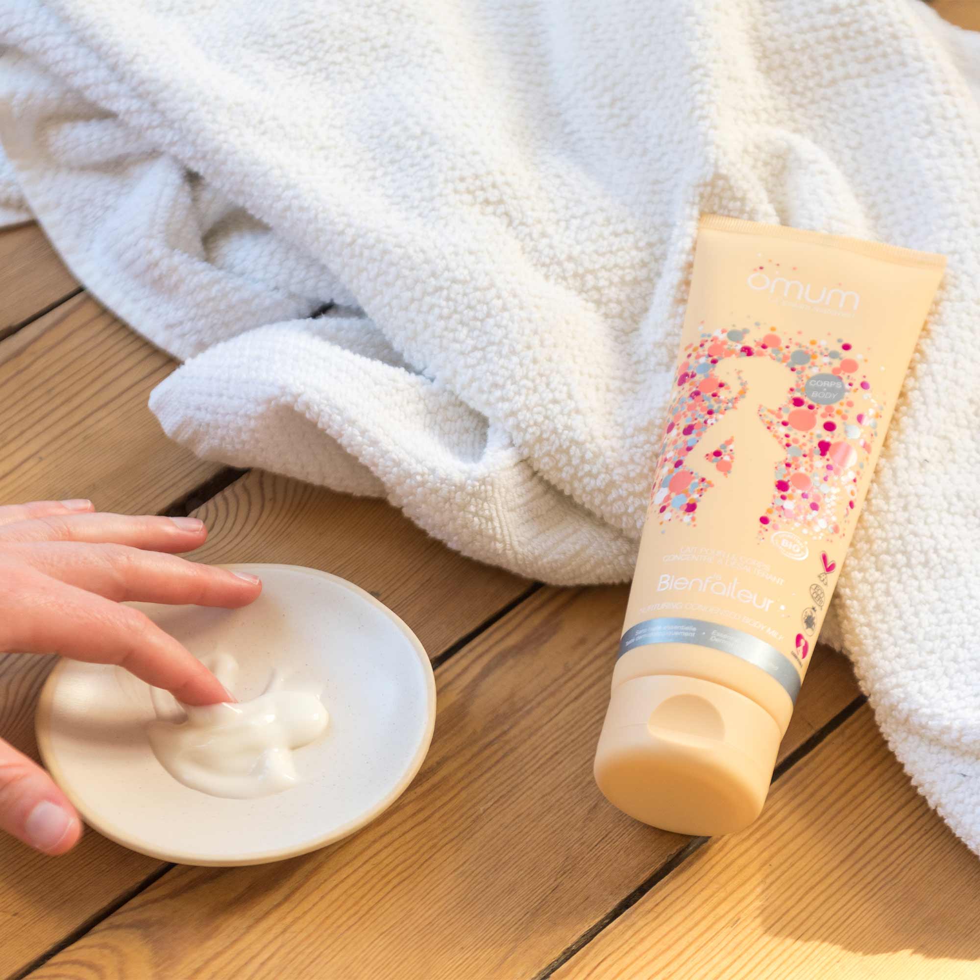 Lait pour le corps hydratant, concentré & désaltérant Le Bienfaiteur