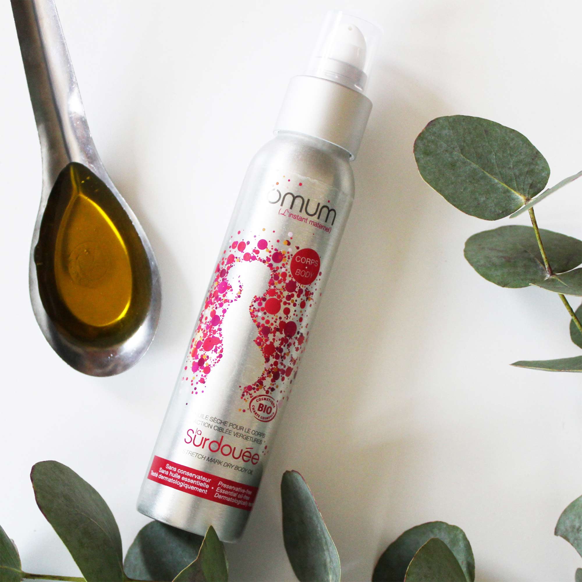Coffret cadeau solutions vergetures : rituel grossesse
