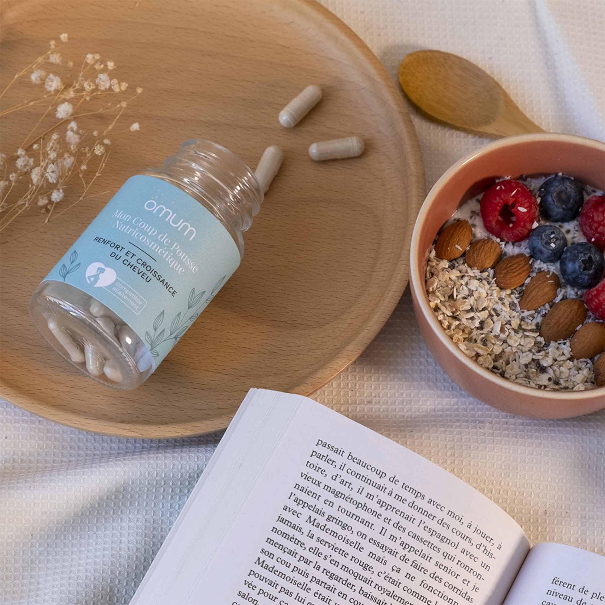 Complément alimentaire Croissance & Renfort Cheveux Mon Coup de Pousse