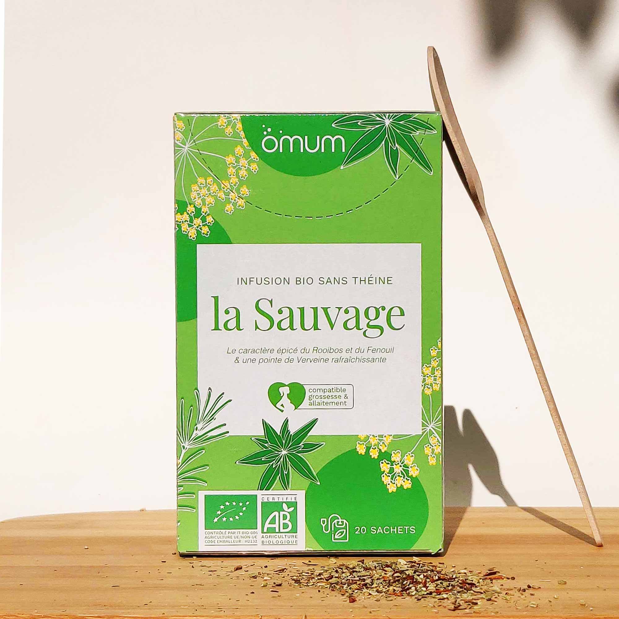 Infusion verveine, fenouil, rooibos La Sauvage