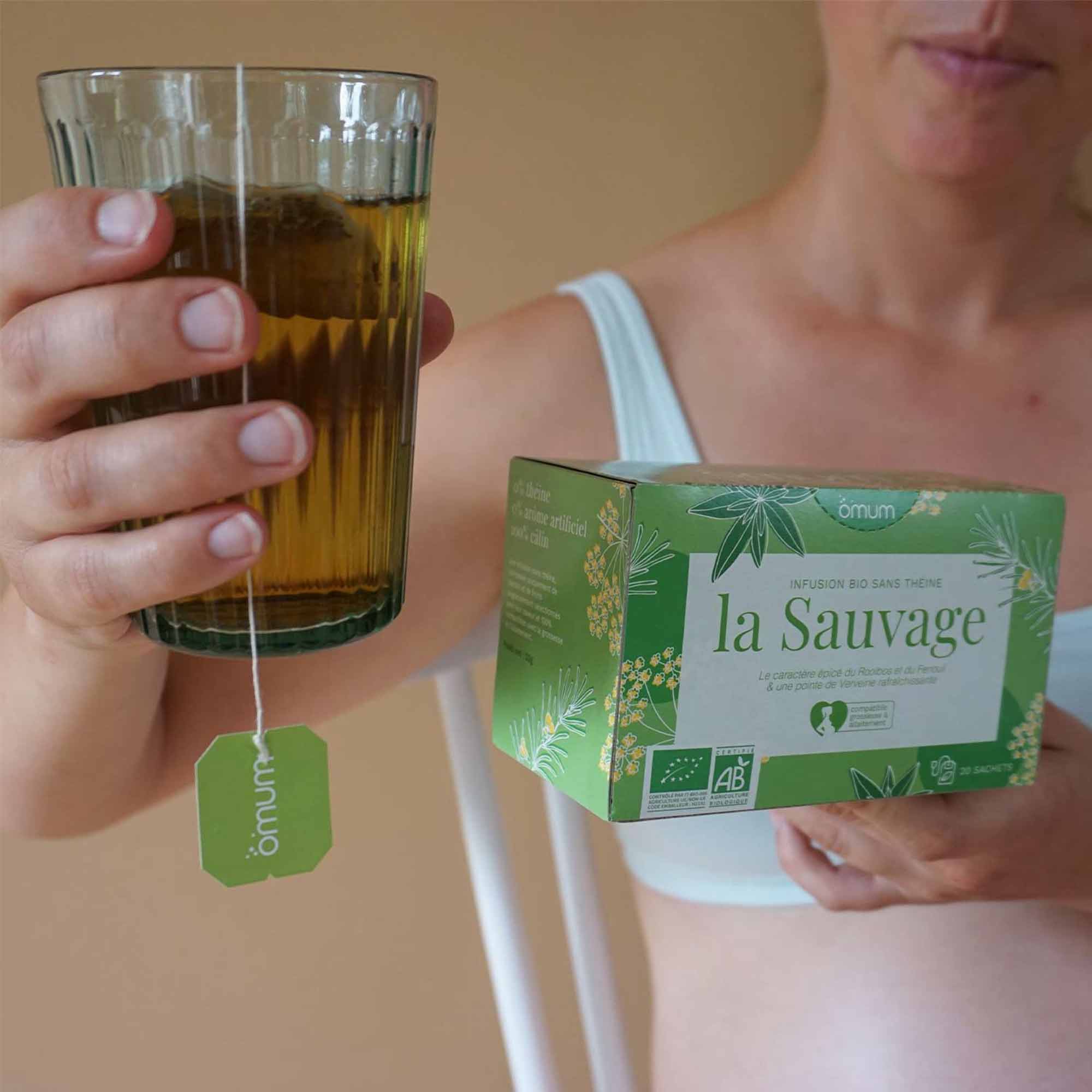 Infusion verveine, fenouil, rooibos La Sauvage