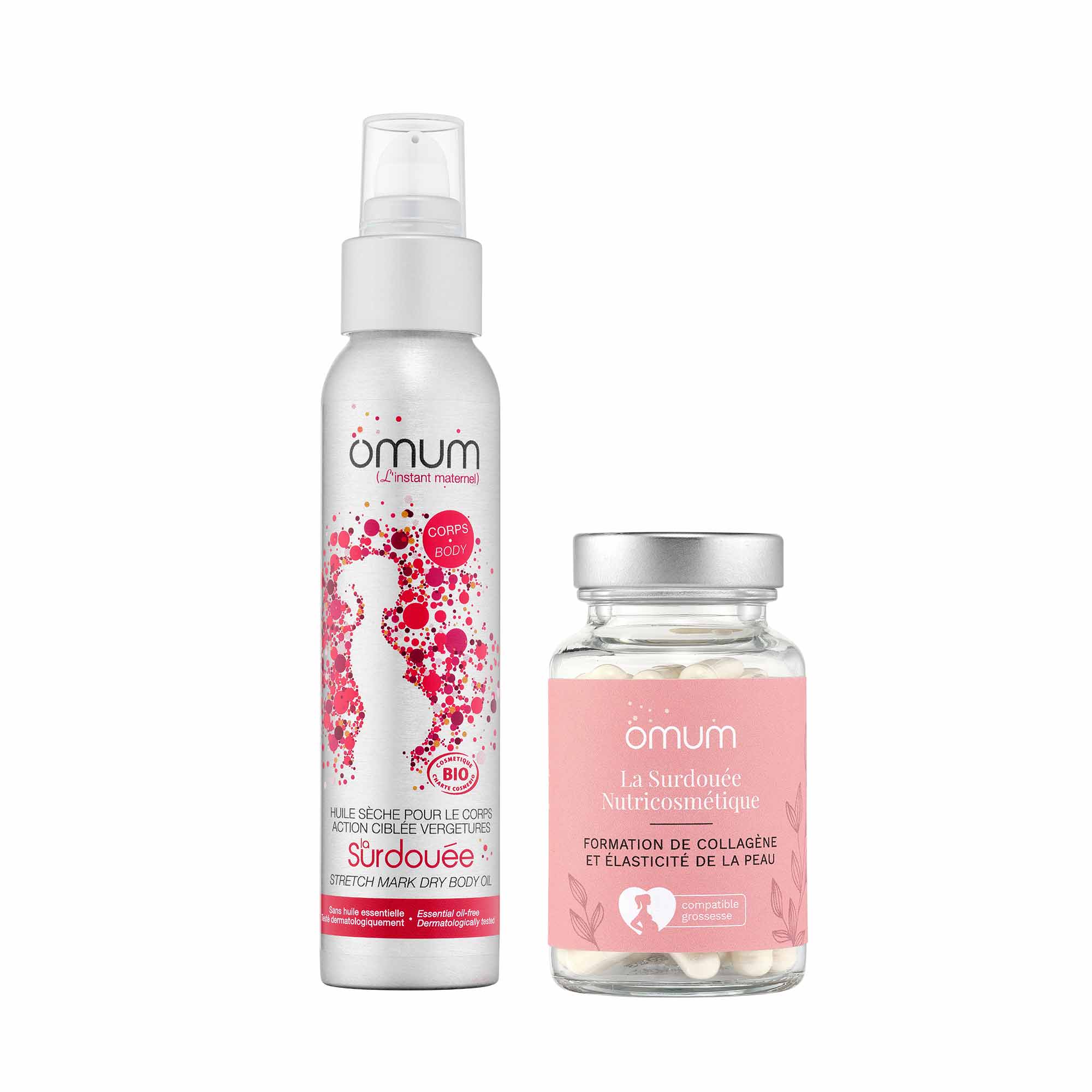 Coffret duo in and out vergetures : élasticité et souplesse