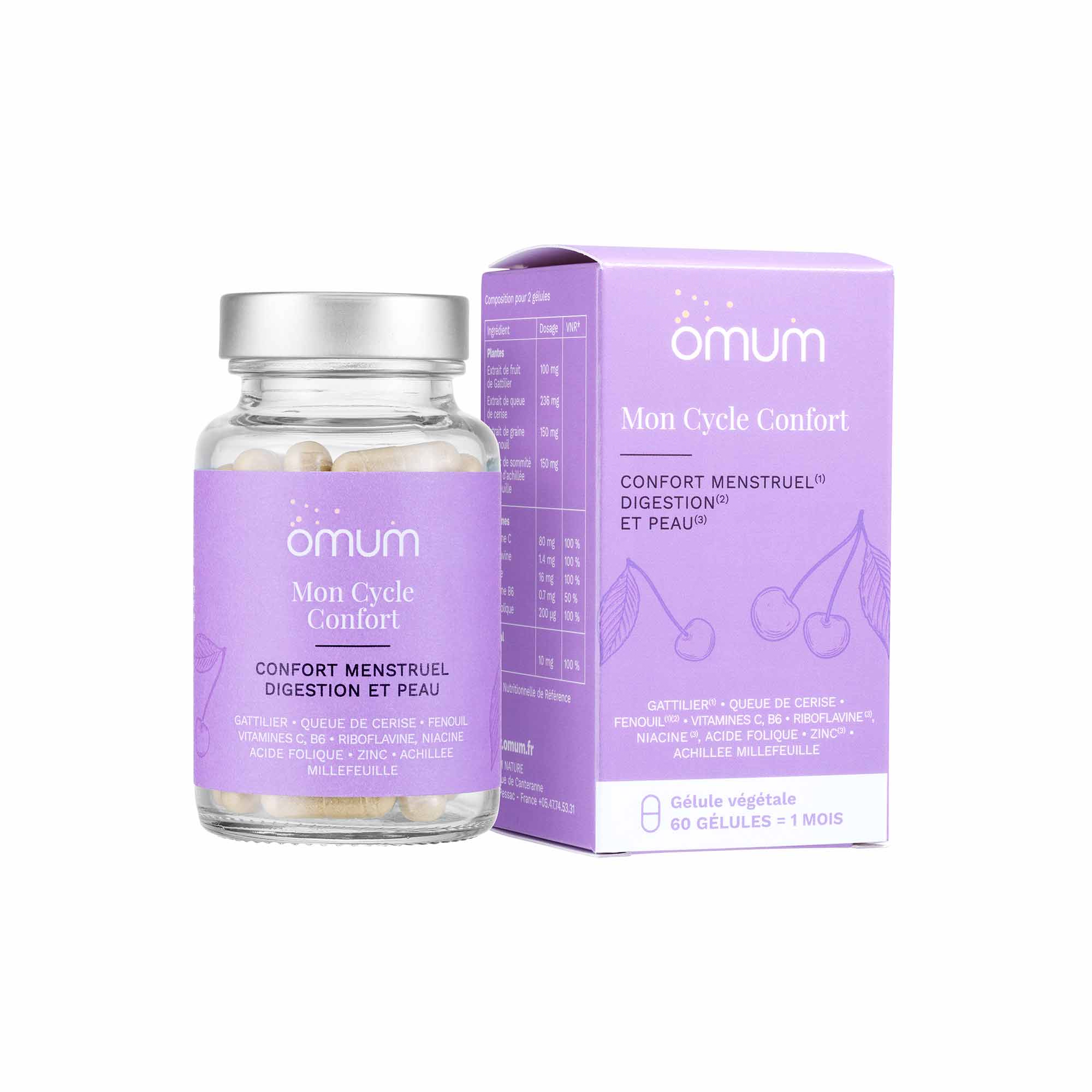 Food supplement for periods, cycles & PMS: Menstrual comfort, digestion & skin My Cycle Comfort