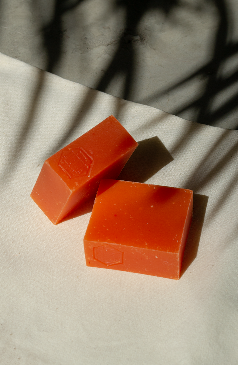Savon Monochrome Orange | Poudrée