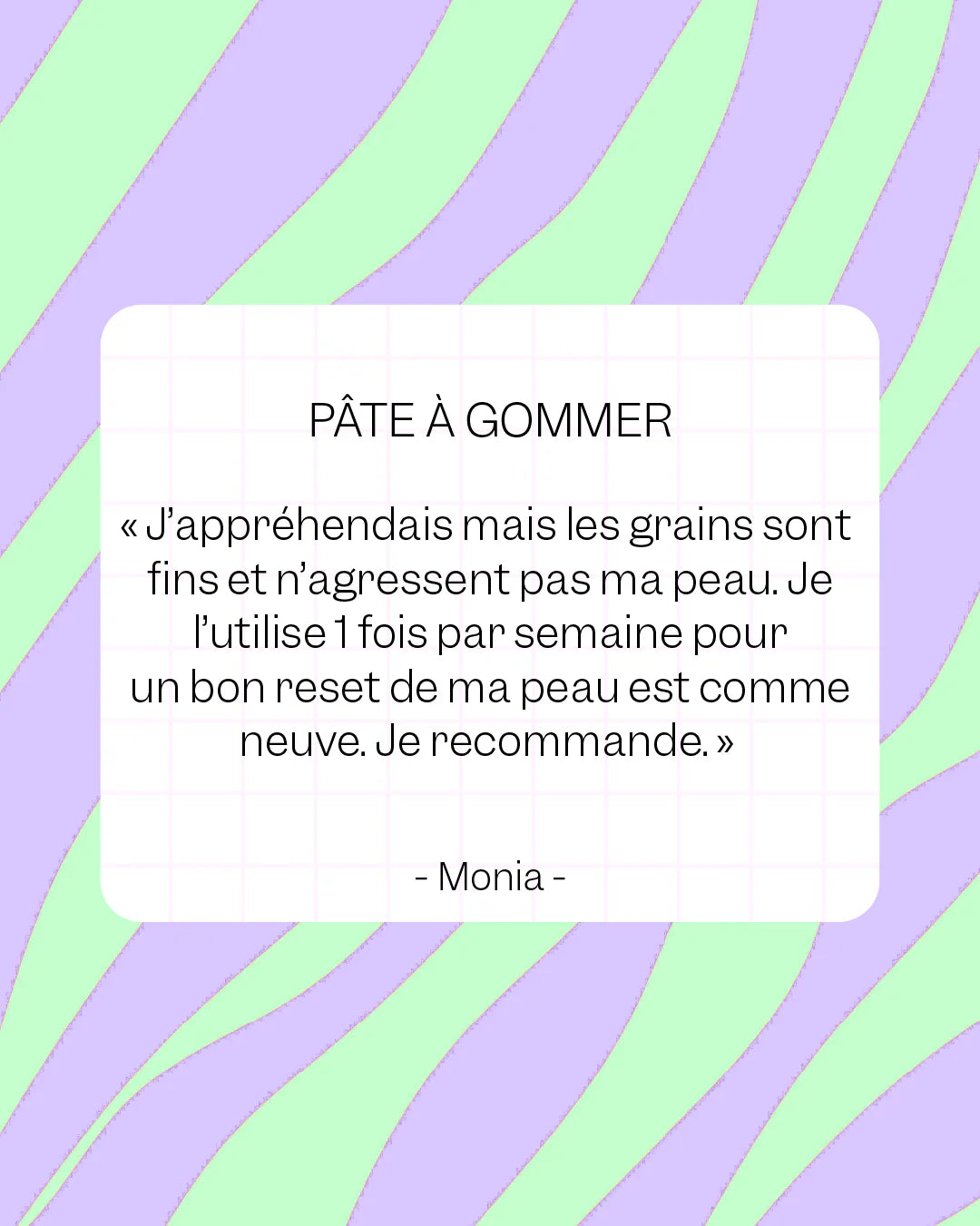 PÂTE À GOMMER